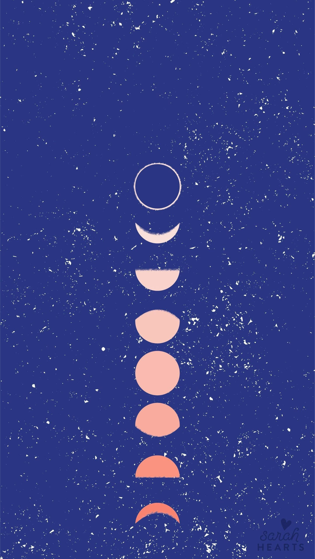 iPhone Home Screen Moon Phases