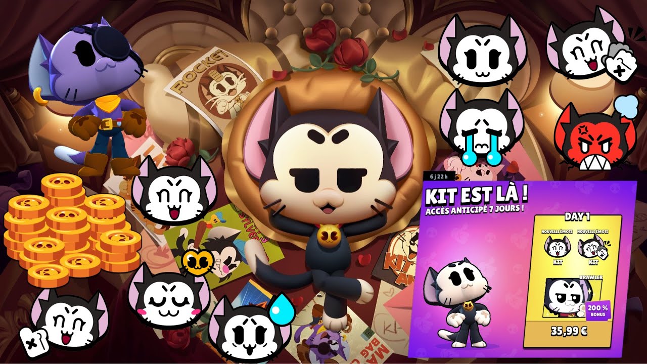 Brawl Stars je débloque et test Kit en