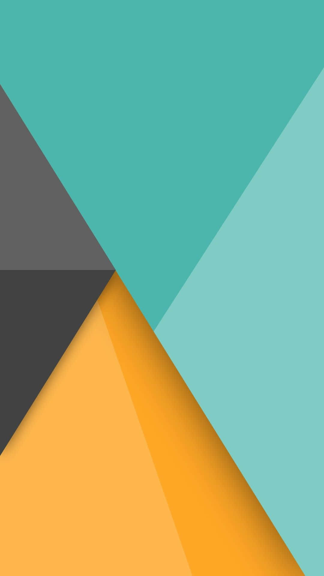 Colorful Background With Triangles