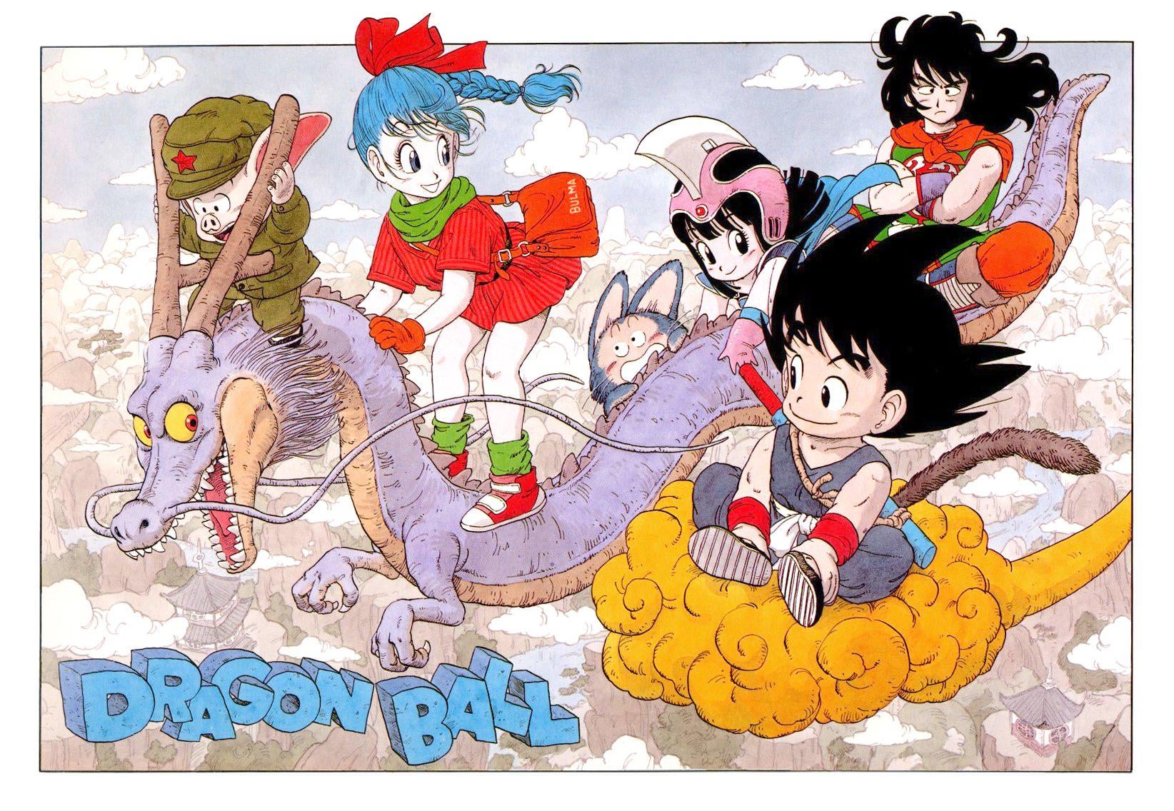 Dragon Ball drawn by Akira Toriyama, r