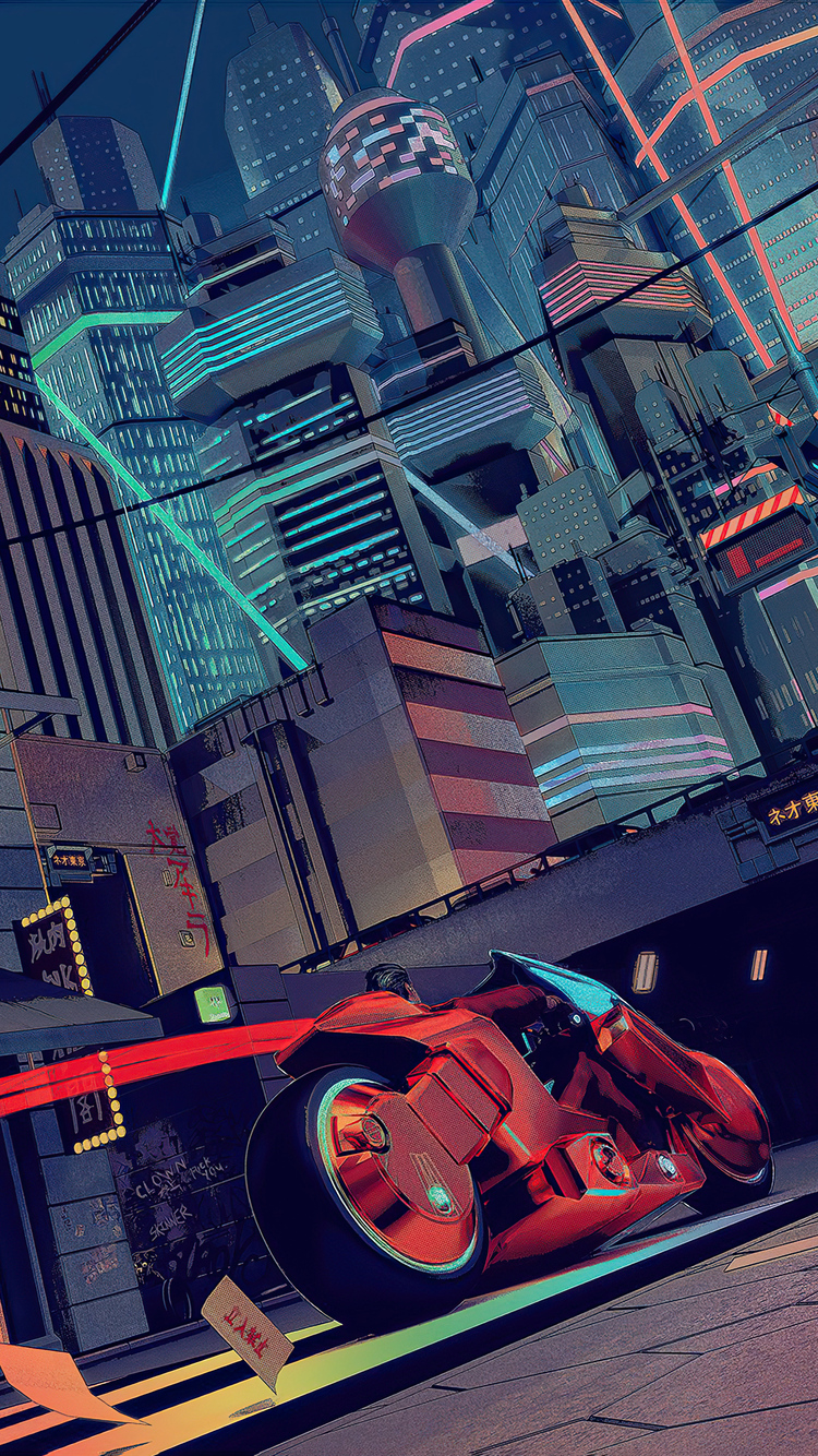 Akira In City 4k iPhone 6