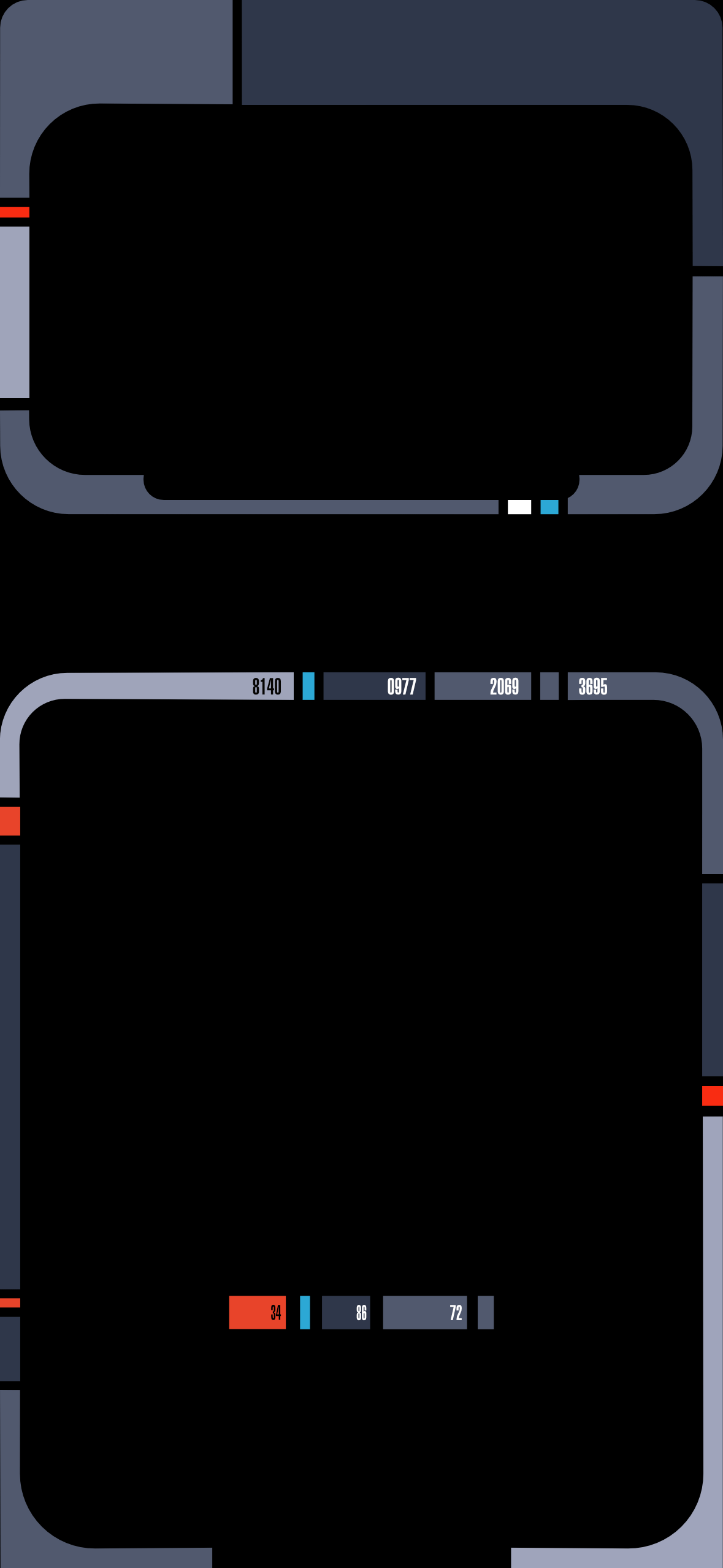 Star Trek Picard tricorder on Zflip