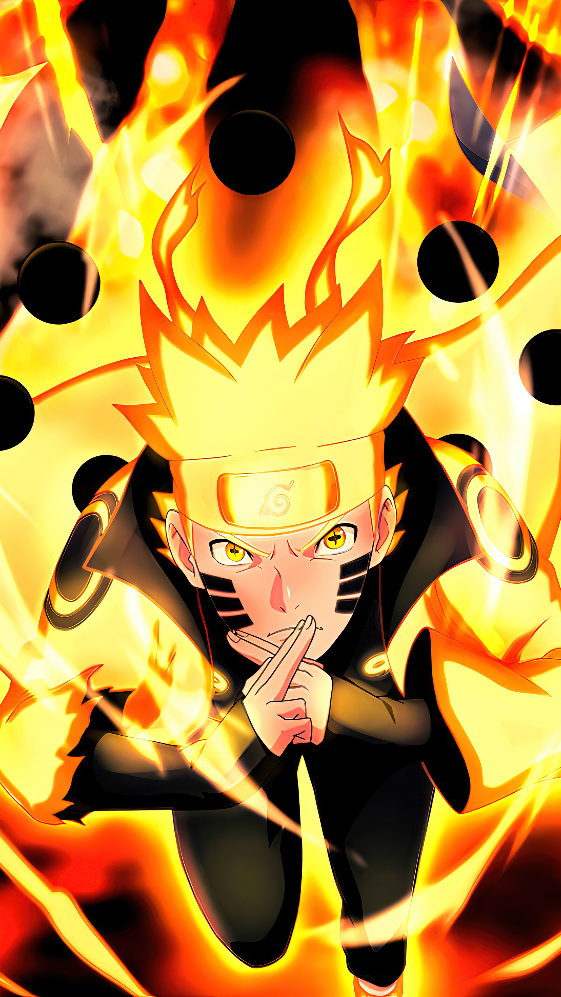 Naruto Six Paths Sage Mode 4K Phone