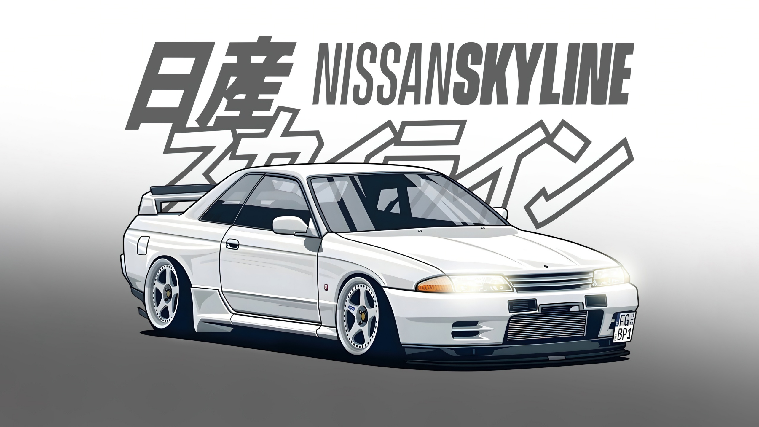 Nissan Skyline GT R R32 Wallpaper 4K