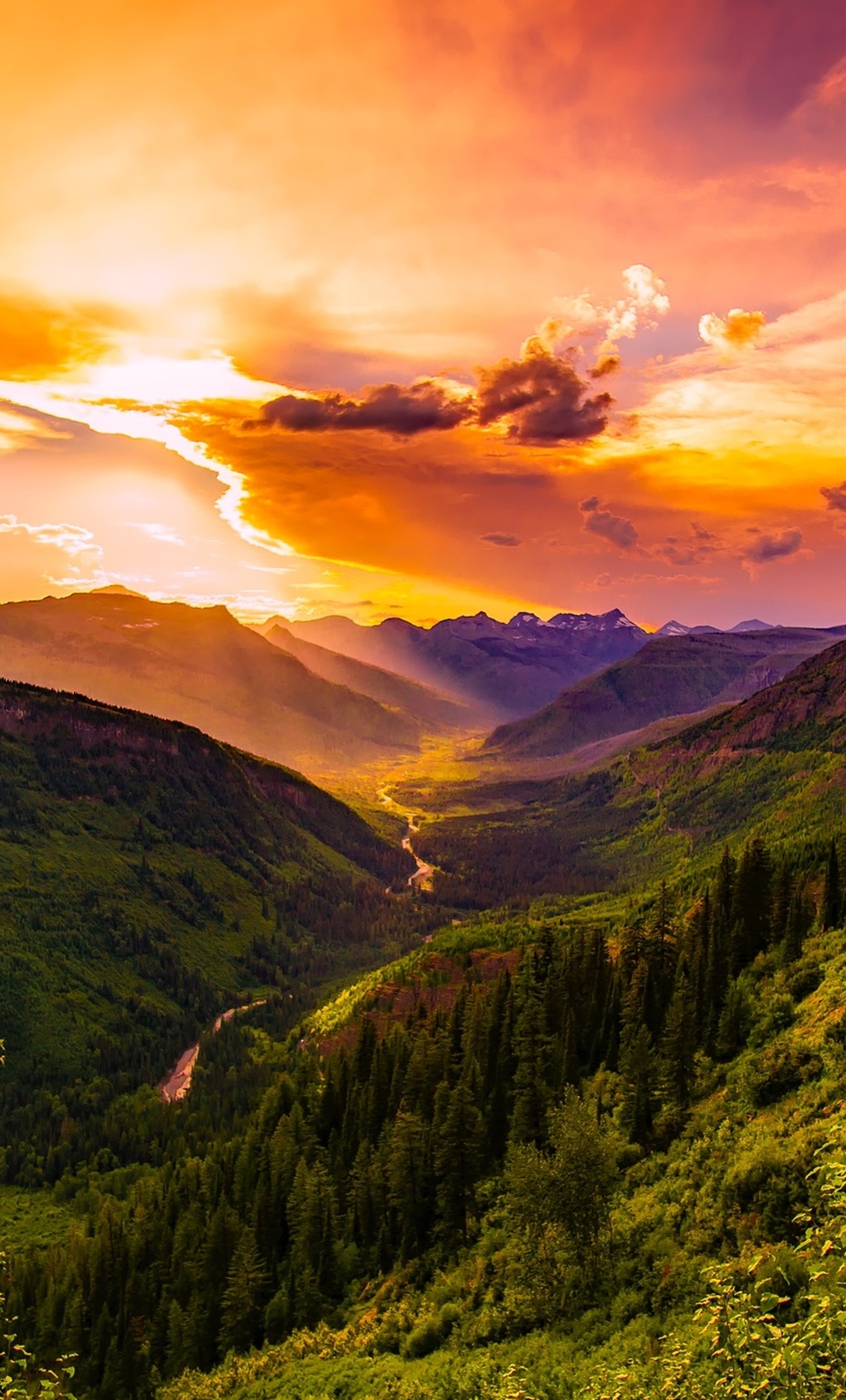 Montana Sunset Dusk Sky