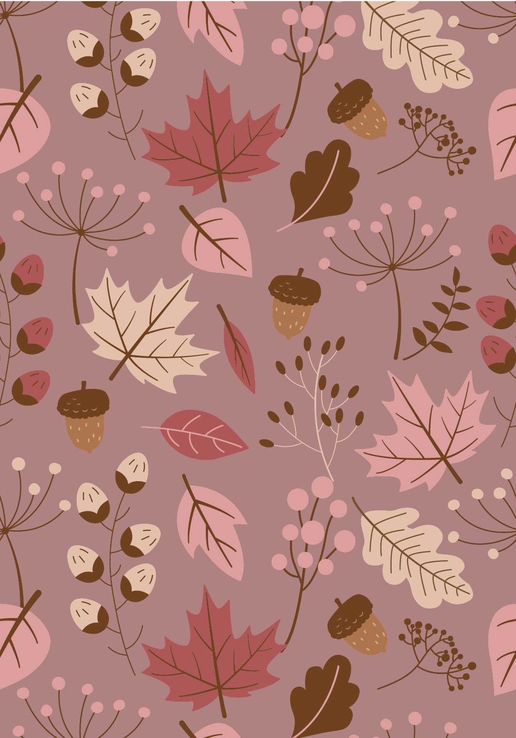 Purple Autumn Photography Backdrop