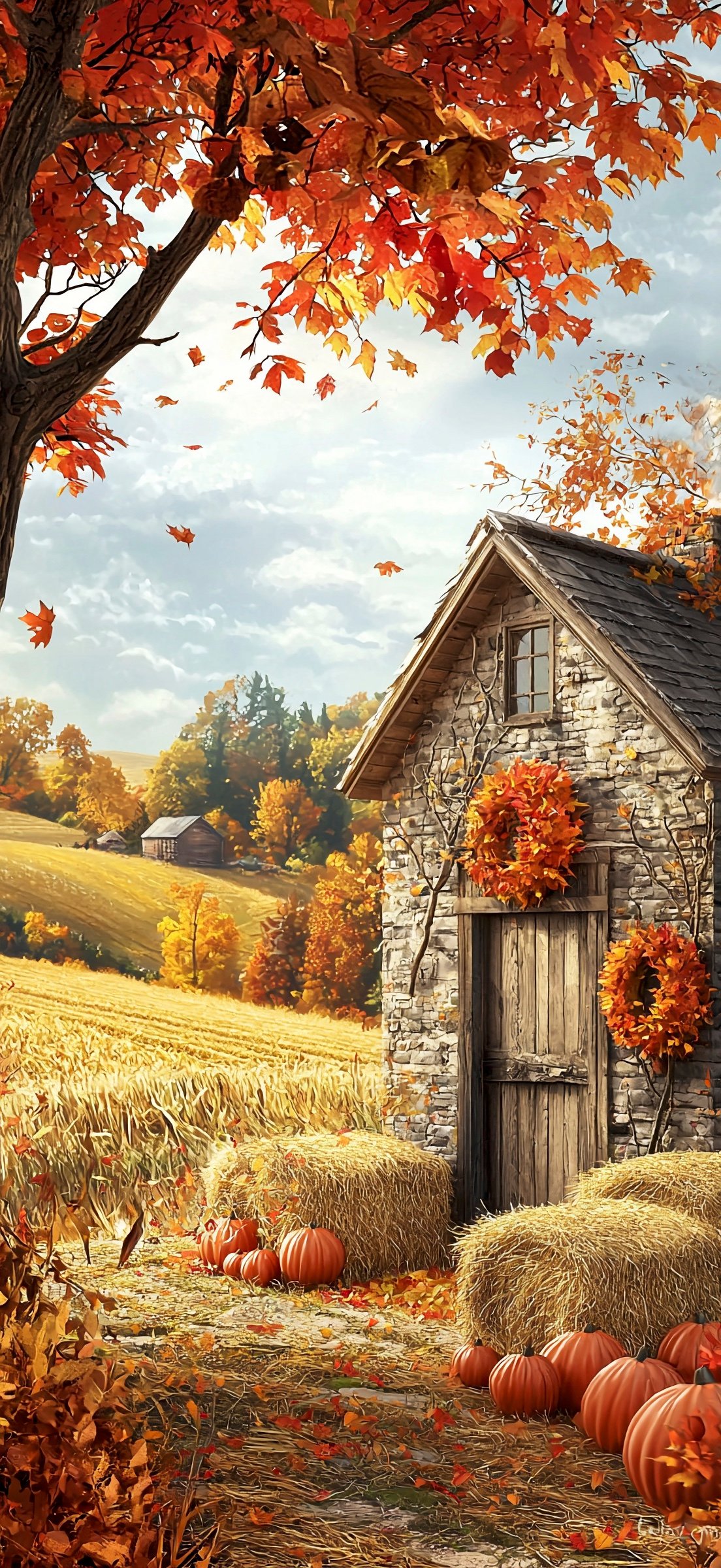 Fall iPhone Wallpaper: Bring