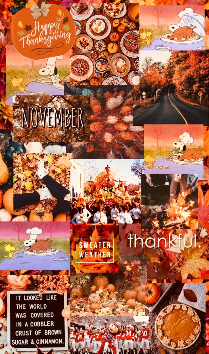 Fall Thanksgiving Wallpaper Aesthetic