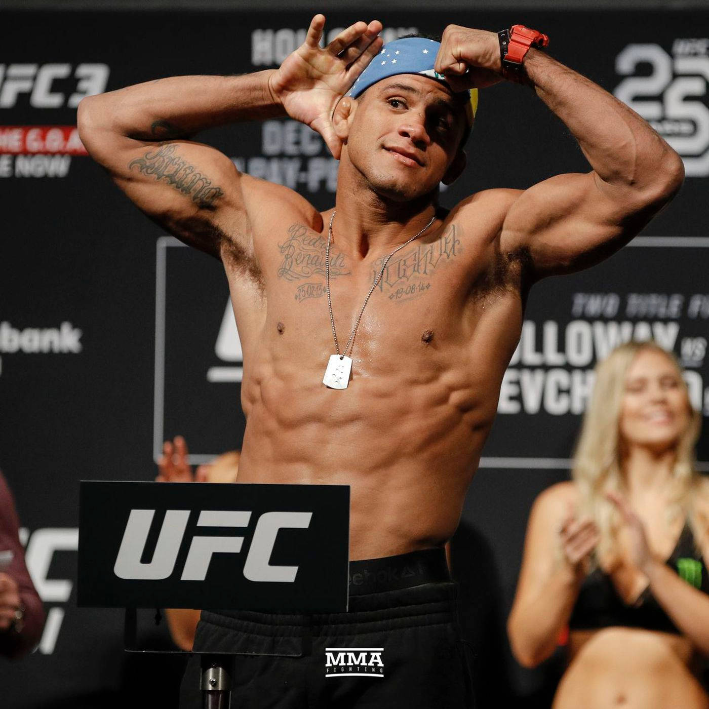 Showing Muscles Wallpaper