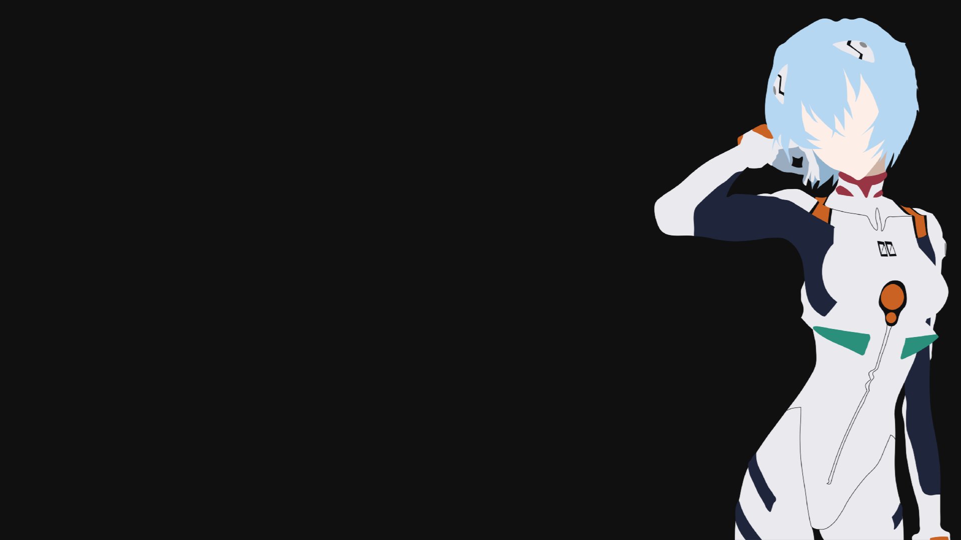 Some Rei Ayanami Vector Wallpaper