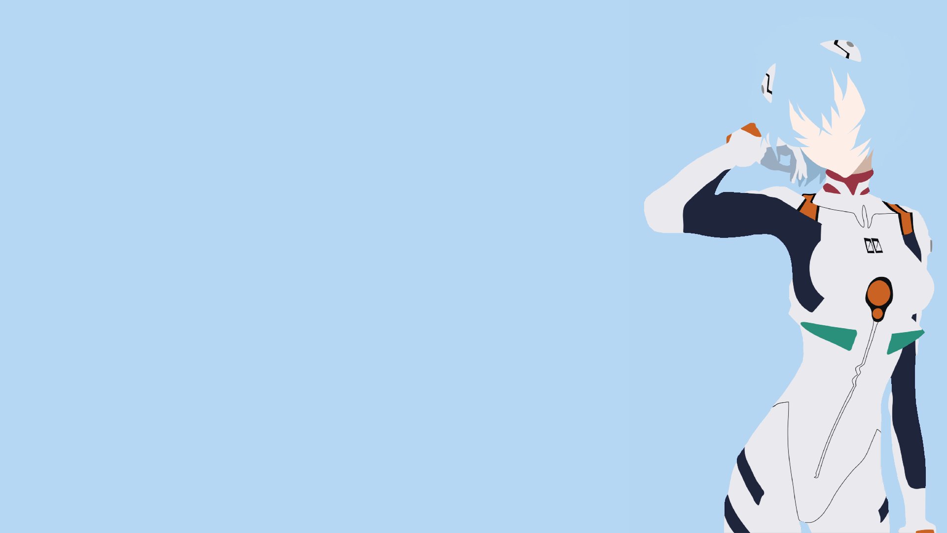 Some Rei Ayanami Vector Wallpaper