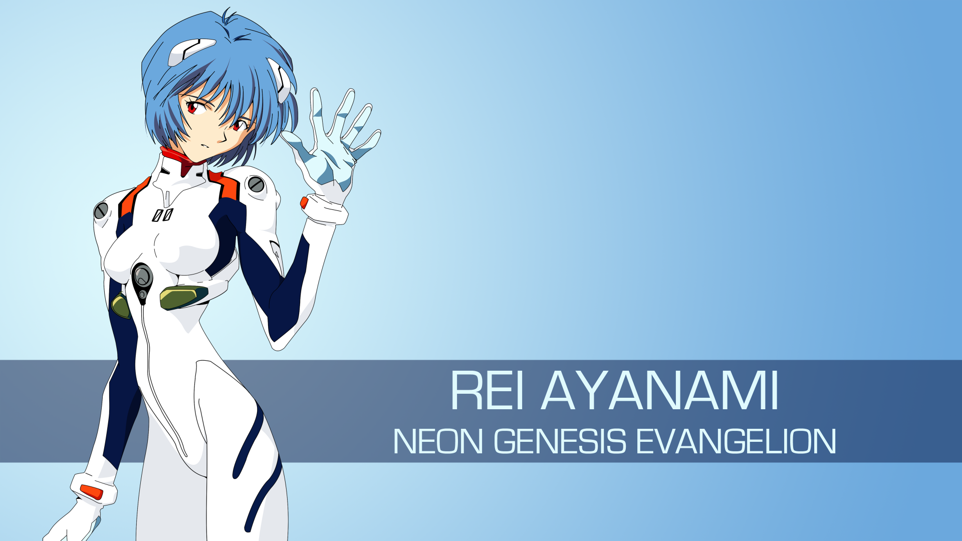 Rei Ayanami from Neon Genesis Evangelion