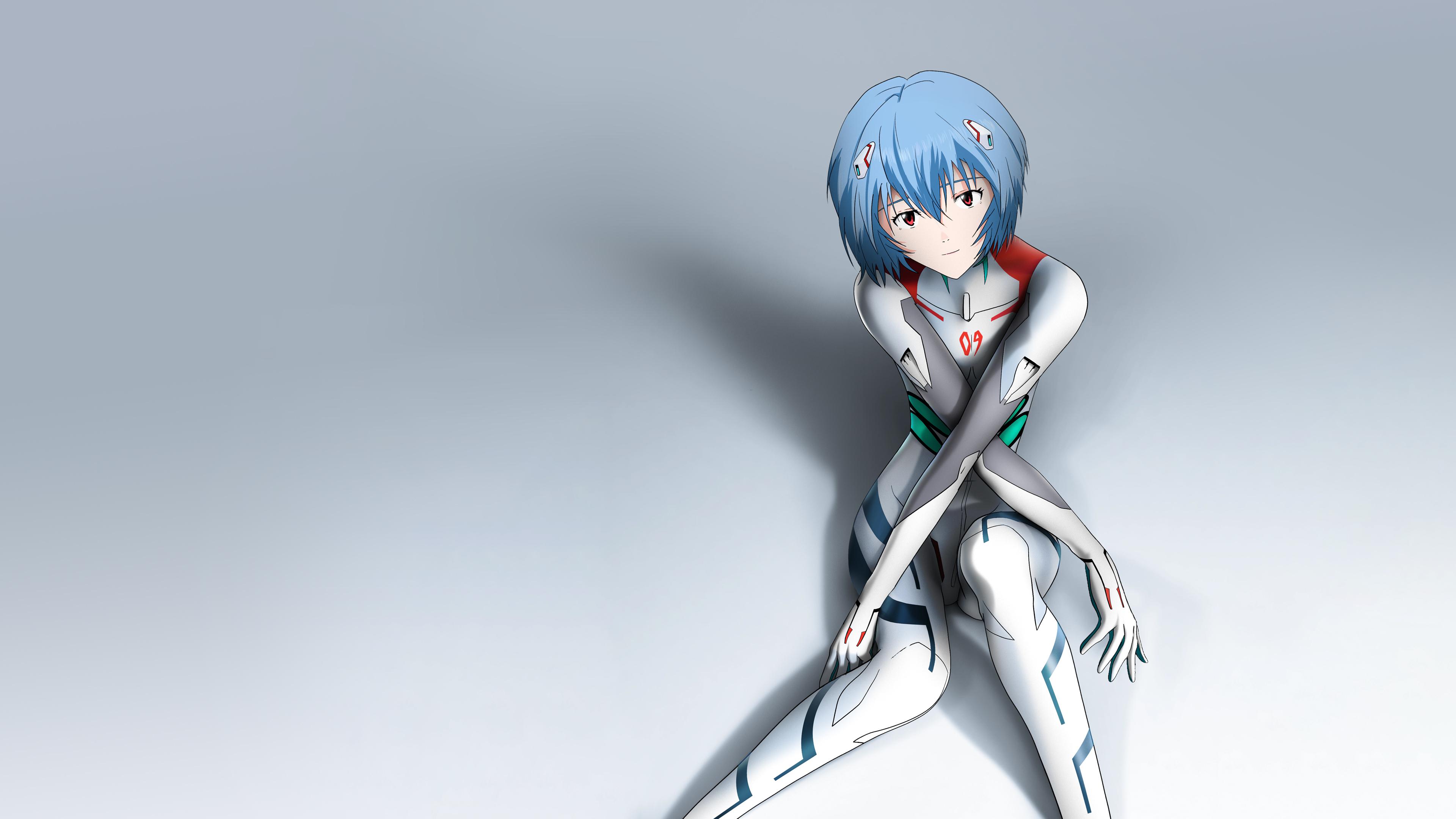 HD Wallpaper of Rei drawn