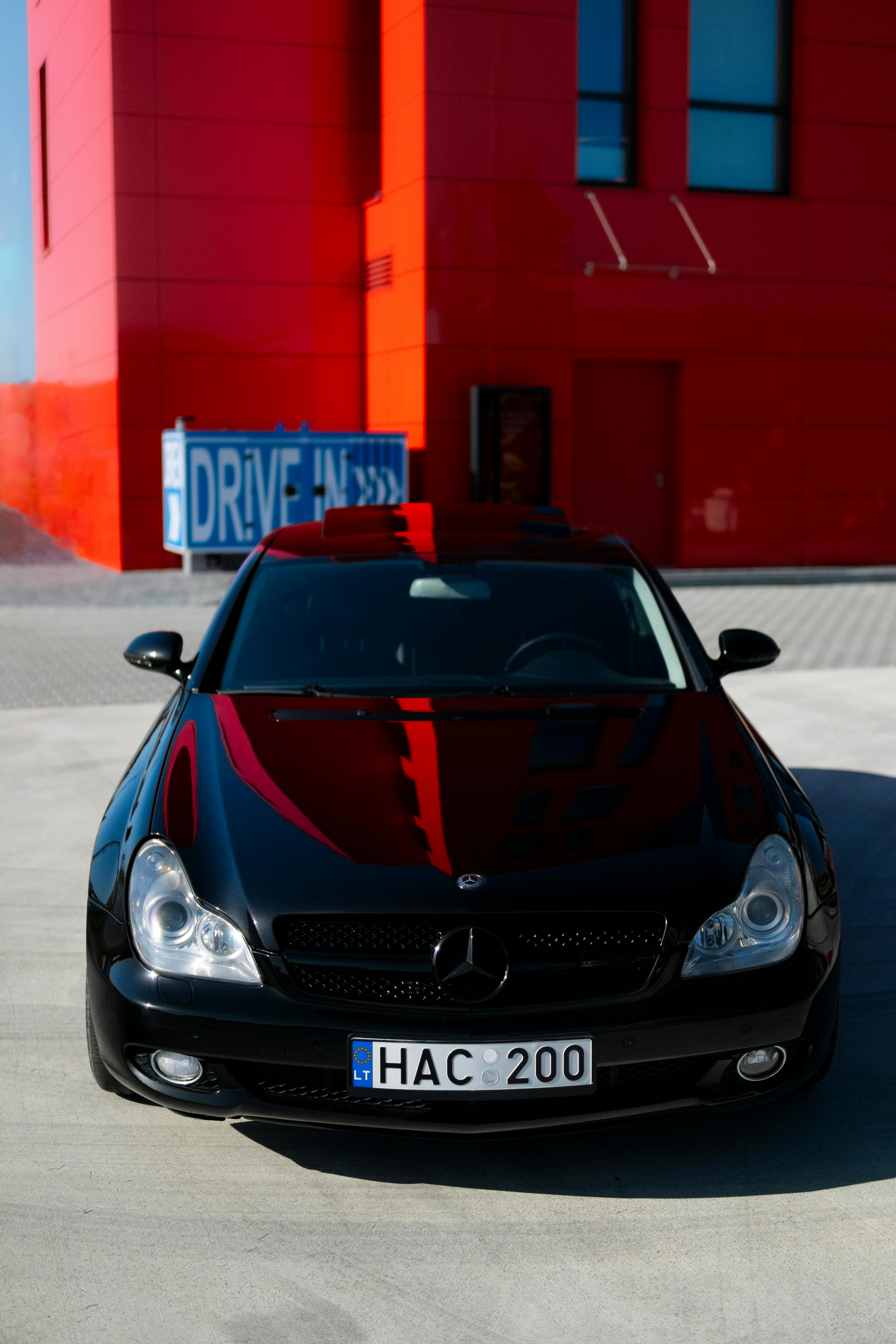 Black Mercedes CLS · Free