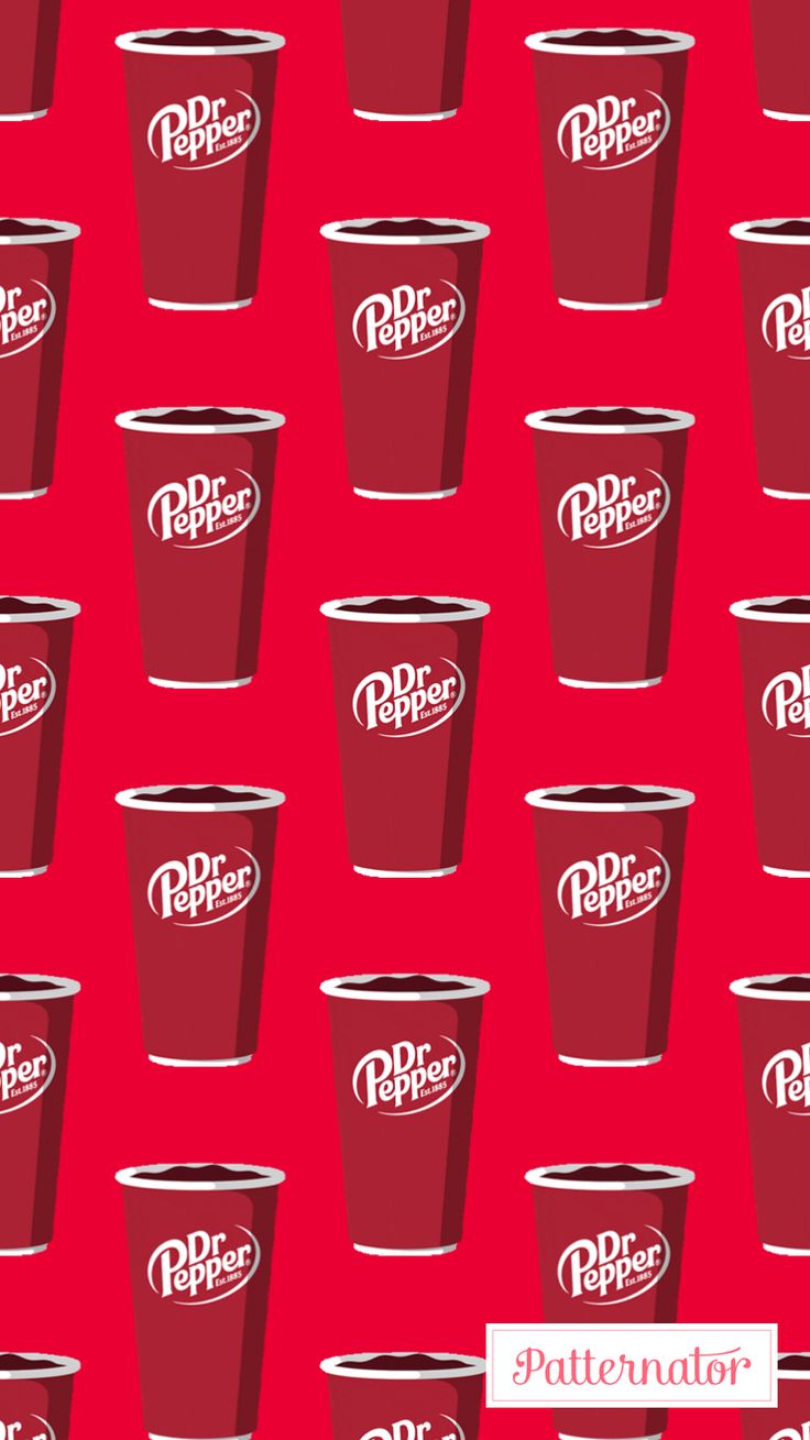 Red Dr. Pepper Wallpaper