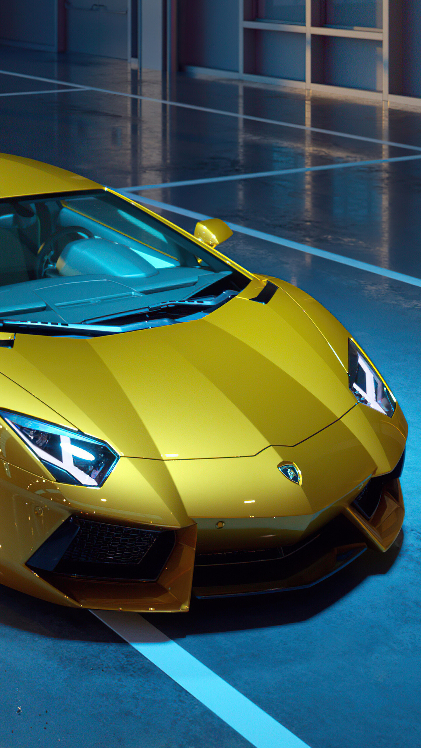 Gold Lamborghini Wallpaper