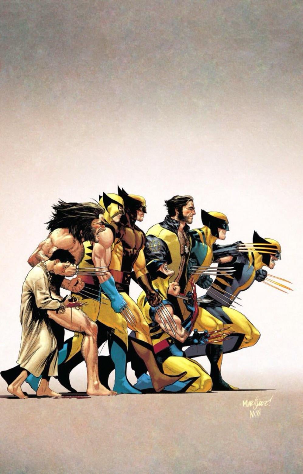 Wolverine Yellow And Blue Suit Wallpapers - Wallpaper Cave