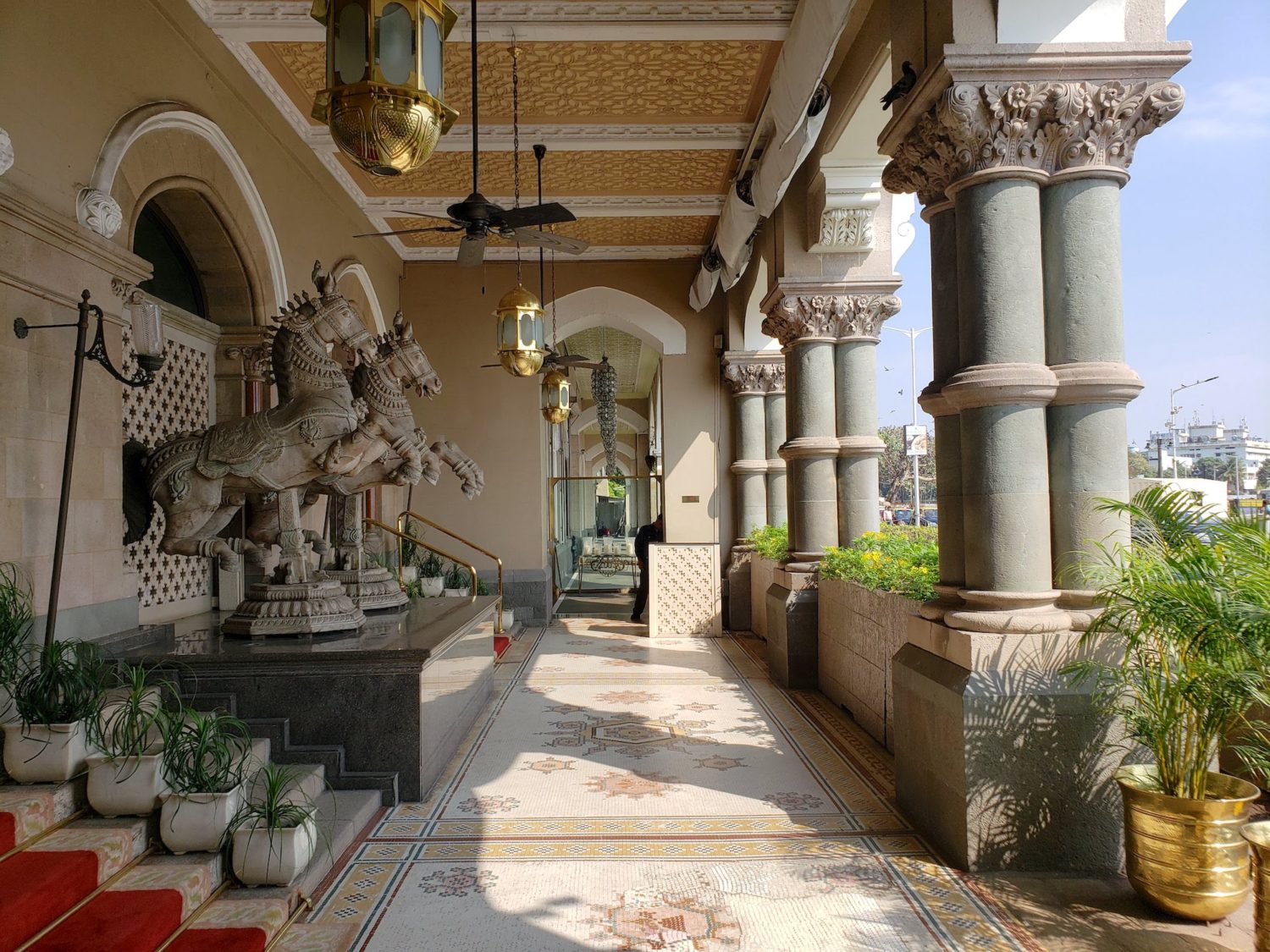 Taj Mahal Palace in Mumbai, India