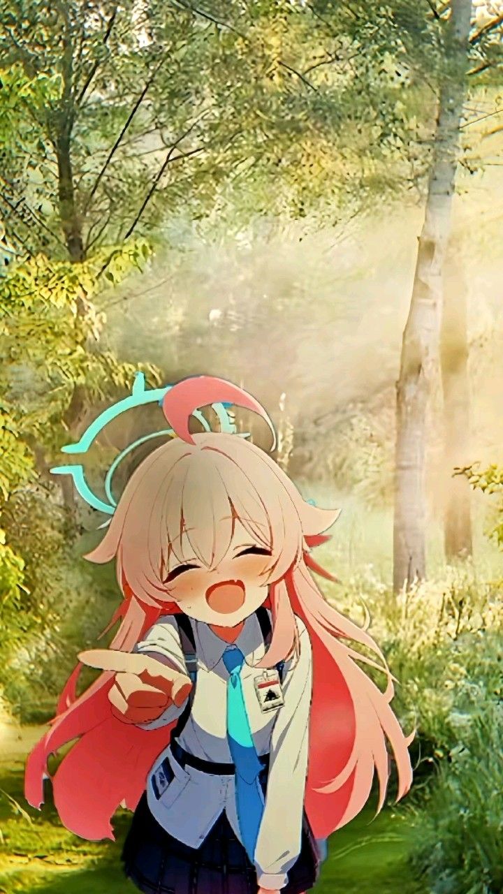 wallpaper takanashi Hoshino blue archive