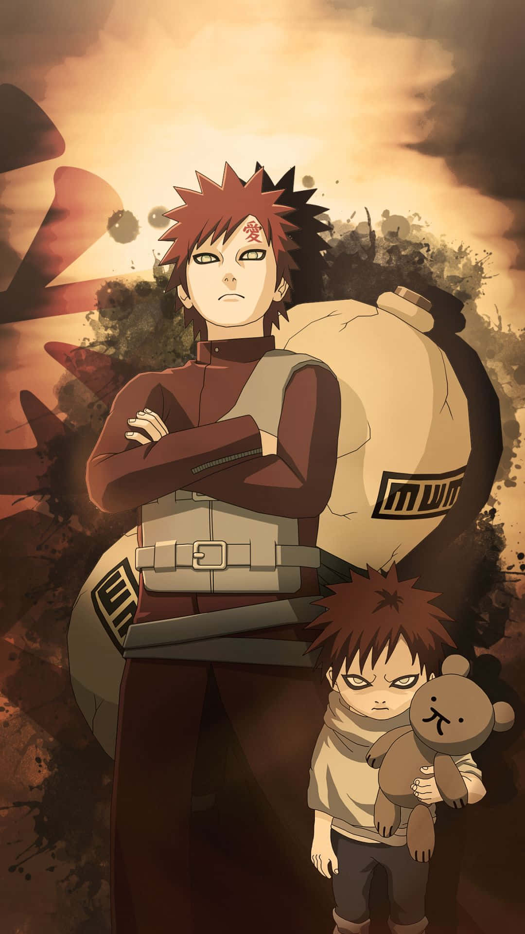 Naruto Anime Ready to Fight Wallpaper