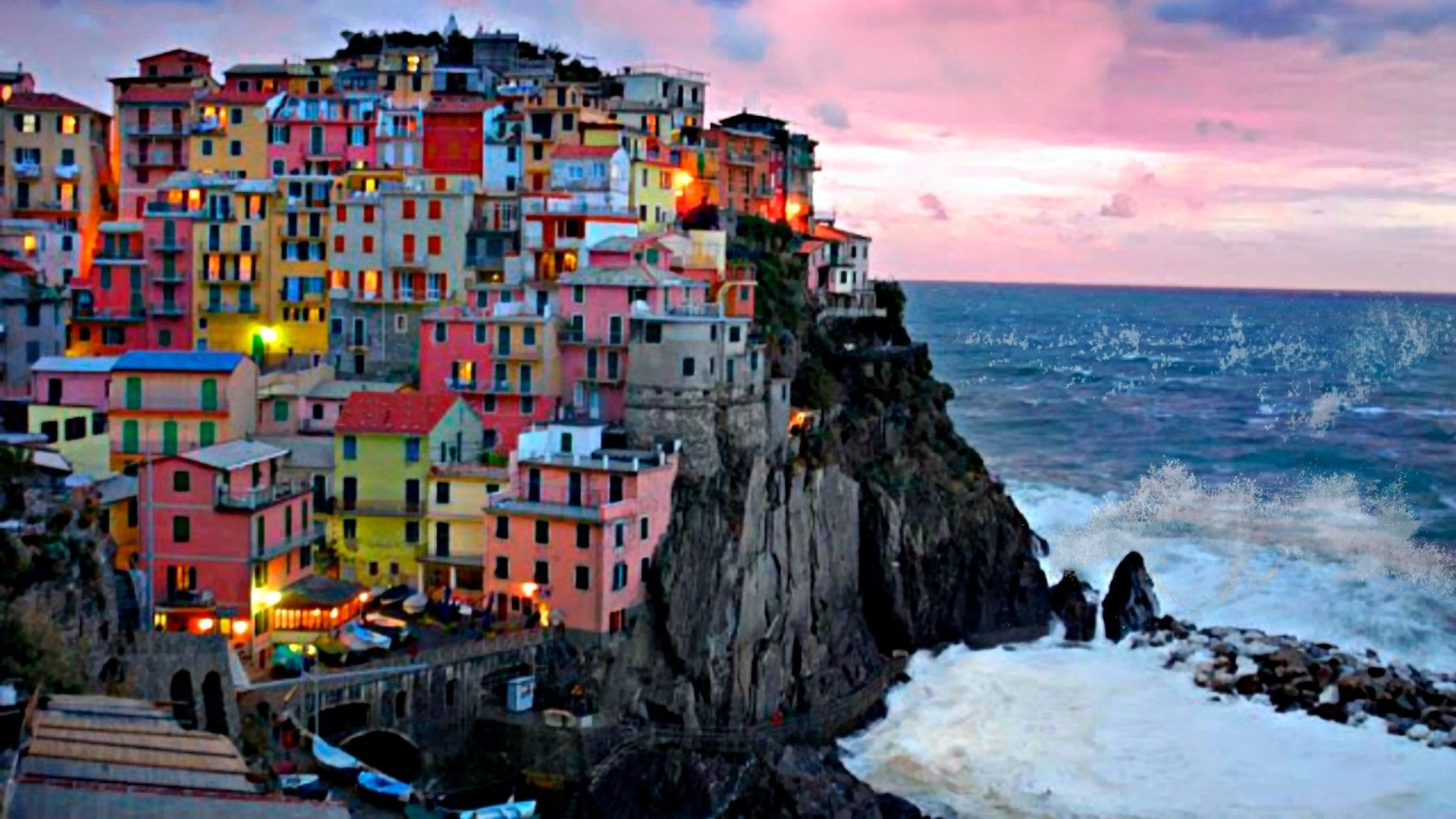 Italy Man Made Manarola HD Wallpaper