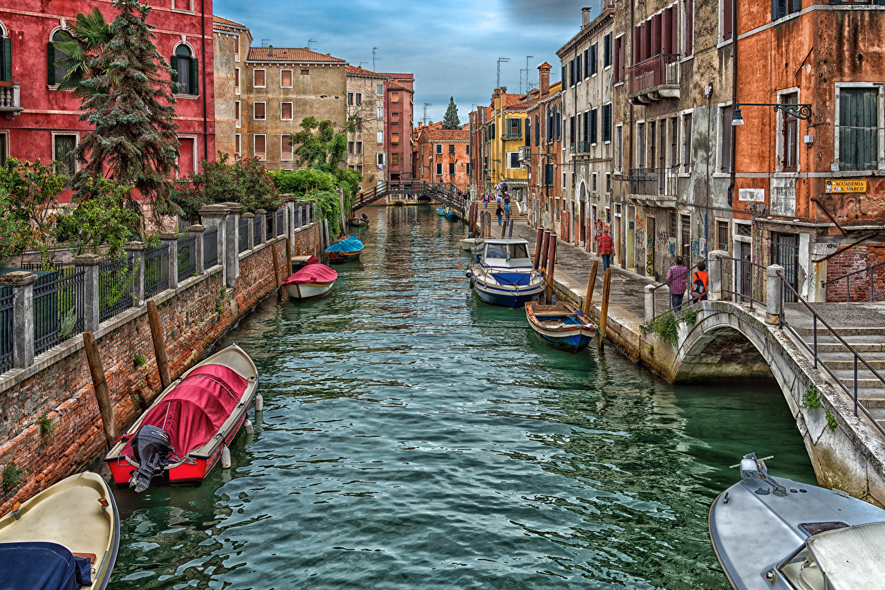 Desktop Wallpaper Venice Italy Canal