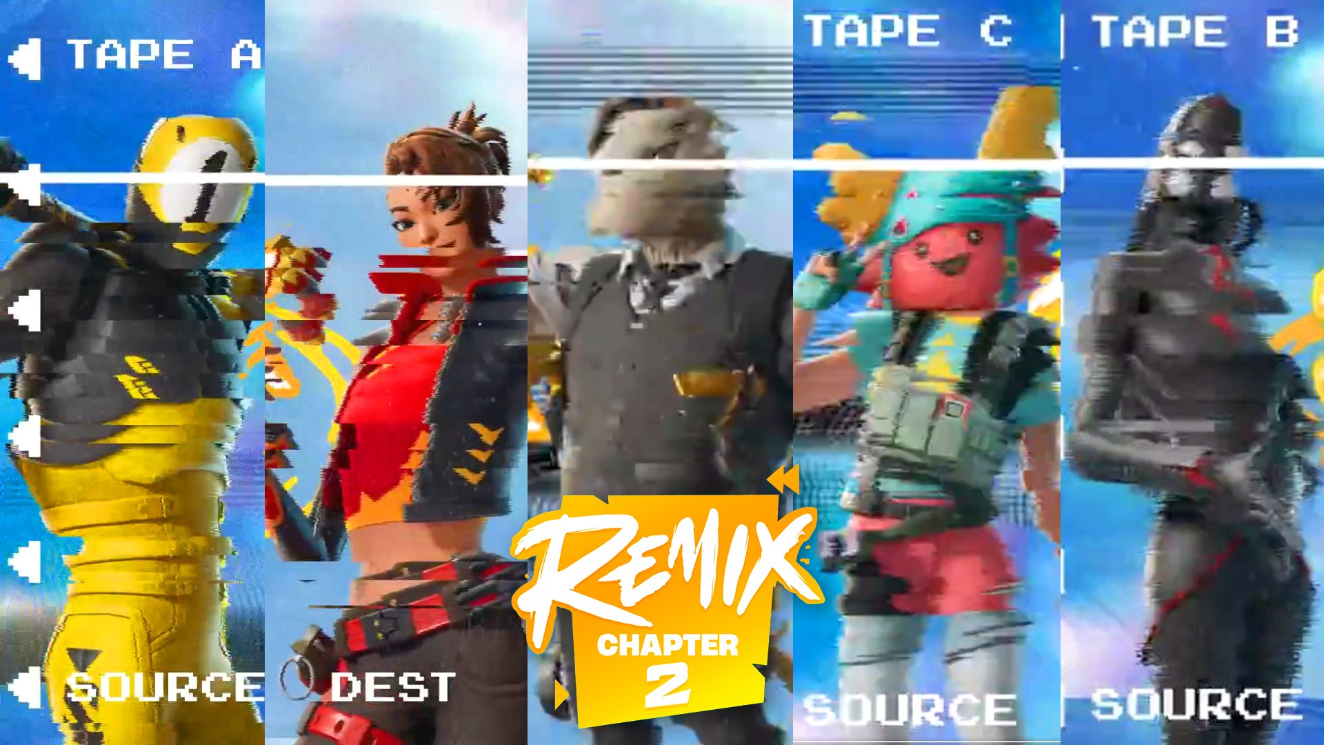 Remix battle pass skins