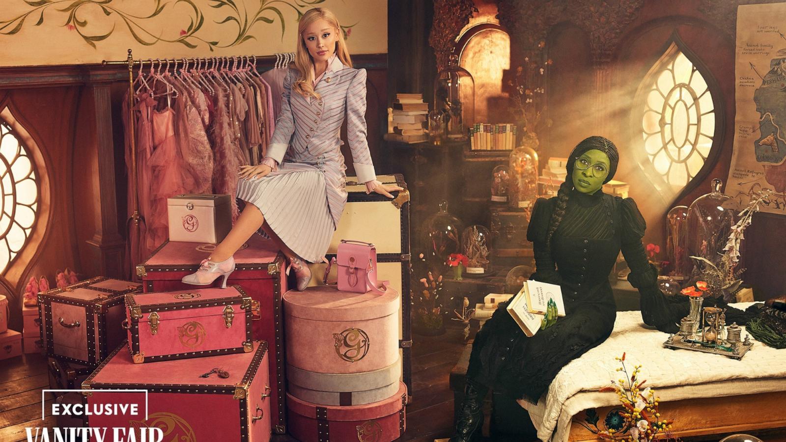 Ariana Grande, Cynthia Erivo tease
