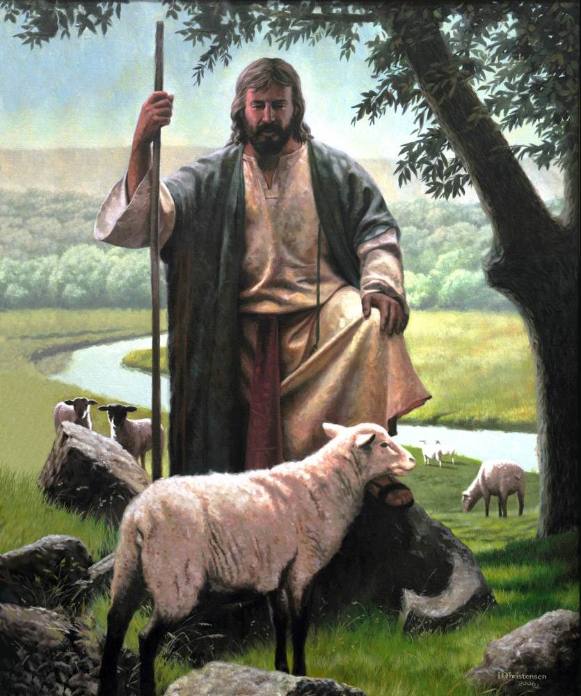Jesus the Good Shepherd Image