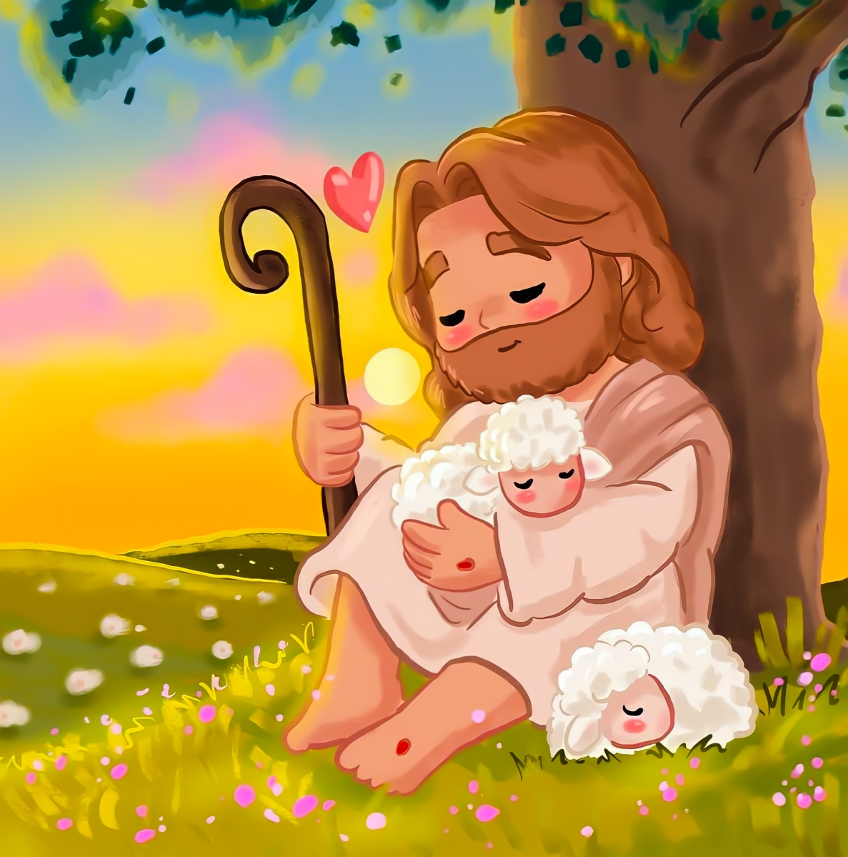 Good Shepherd, Animated Wallpaper