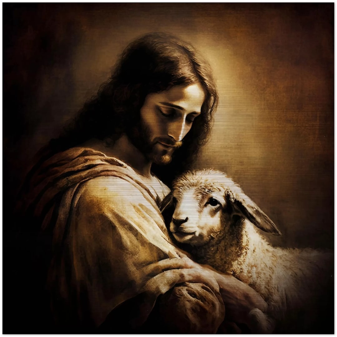Gentle Jesus, Good Shepherd Brushed