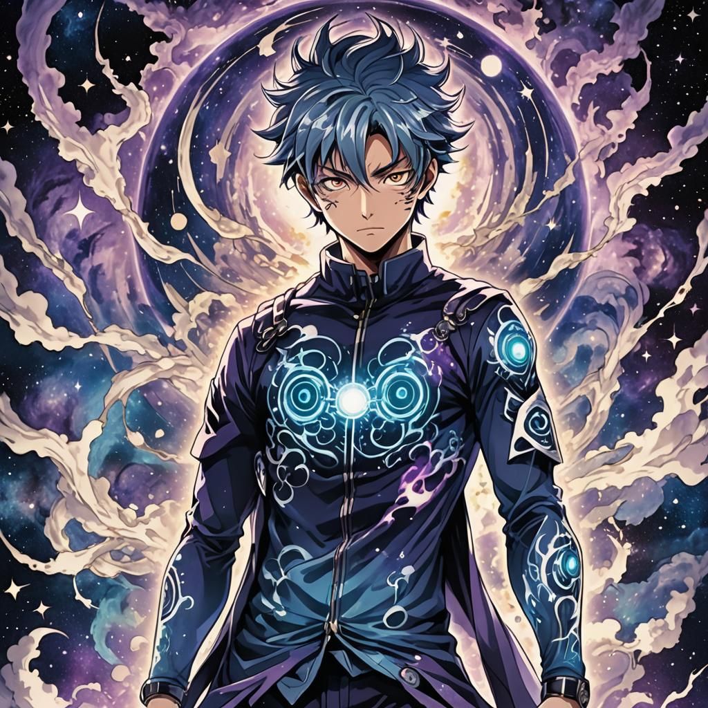 Full Body Tattoo Of Gojo Satoru In His