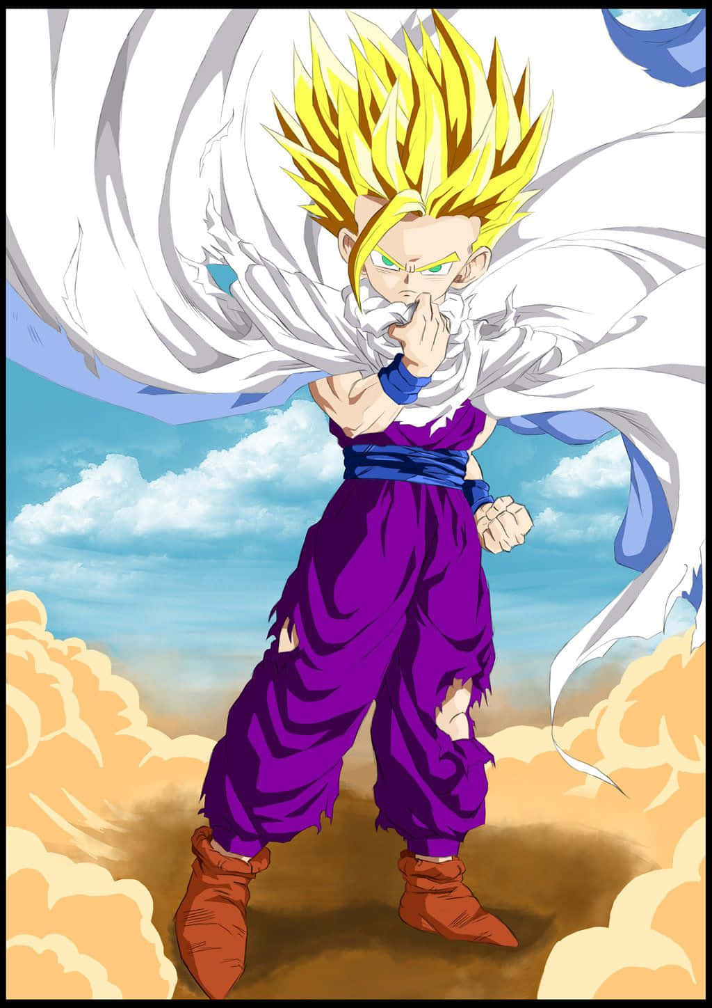 Teen Gohan Background