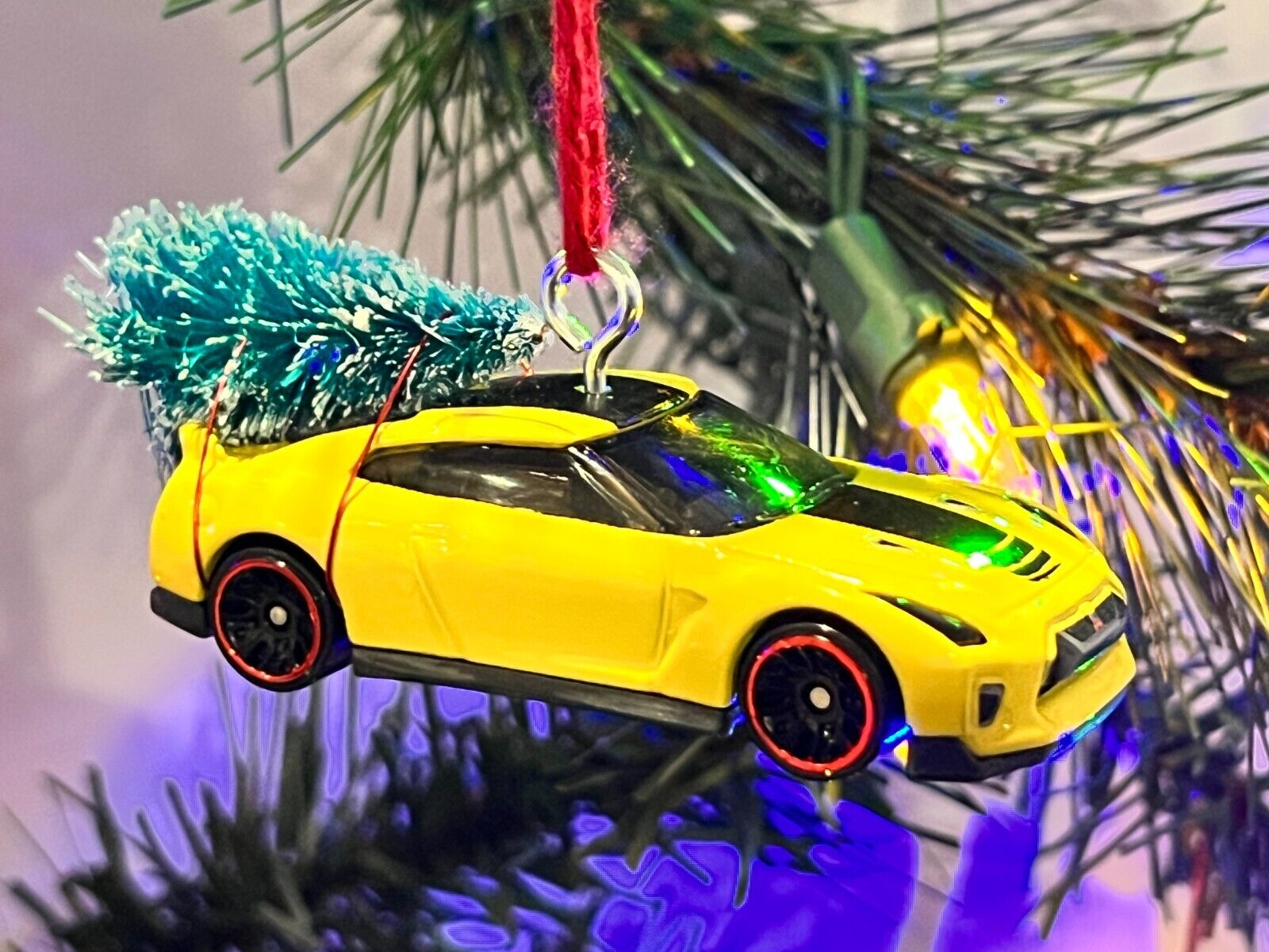 NISSAN GT R R35 CHRISTMAS TREE ORNAMENT