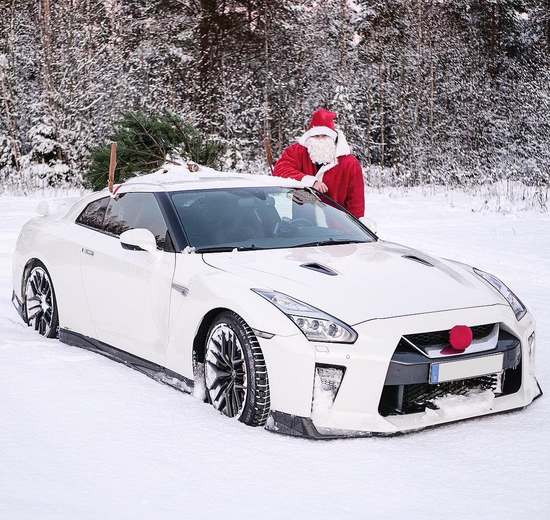 Nissan #NissanGTR #GTR #Christmas #Xmas