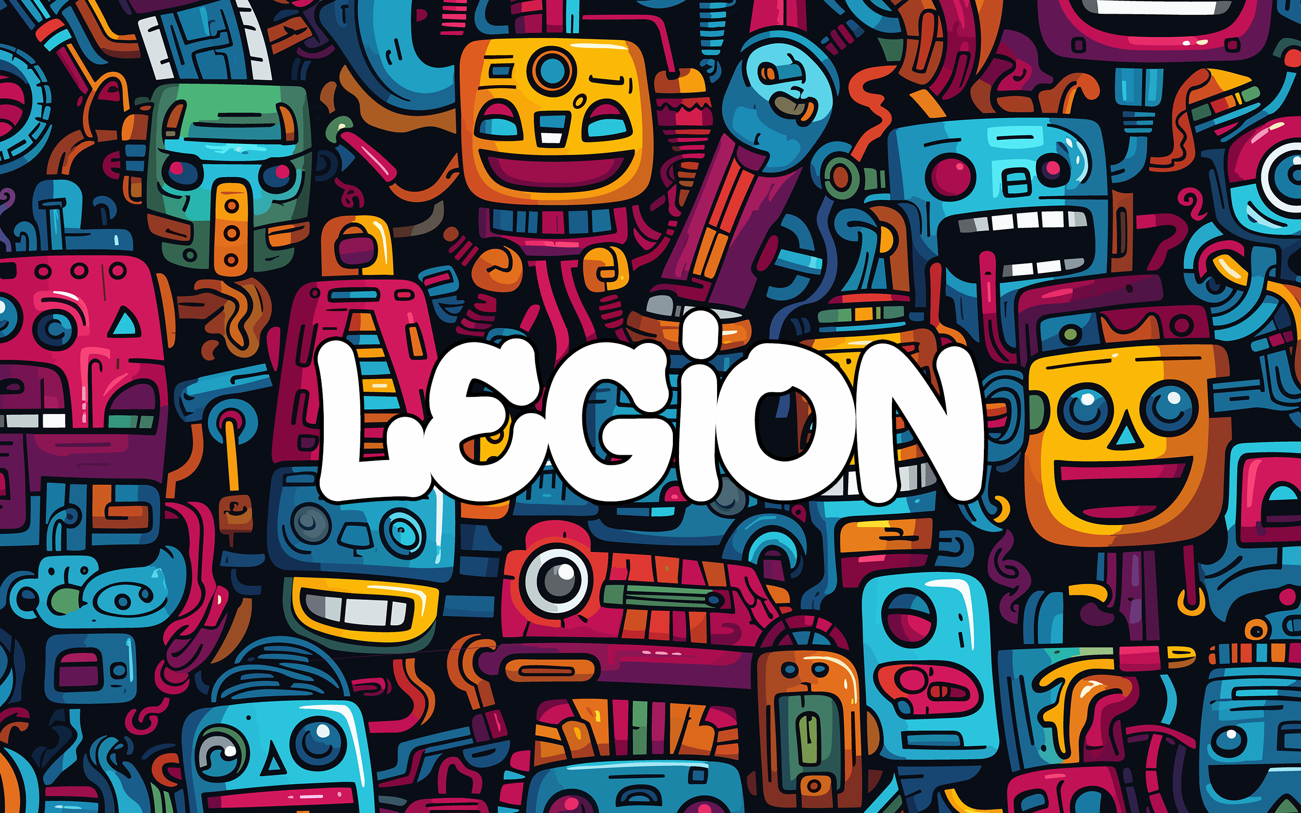 A Graffiti Wallpaper I created for my