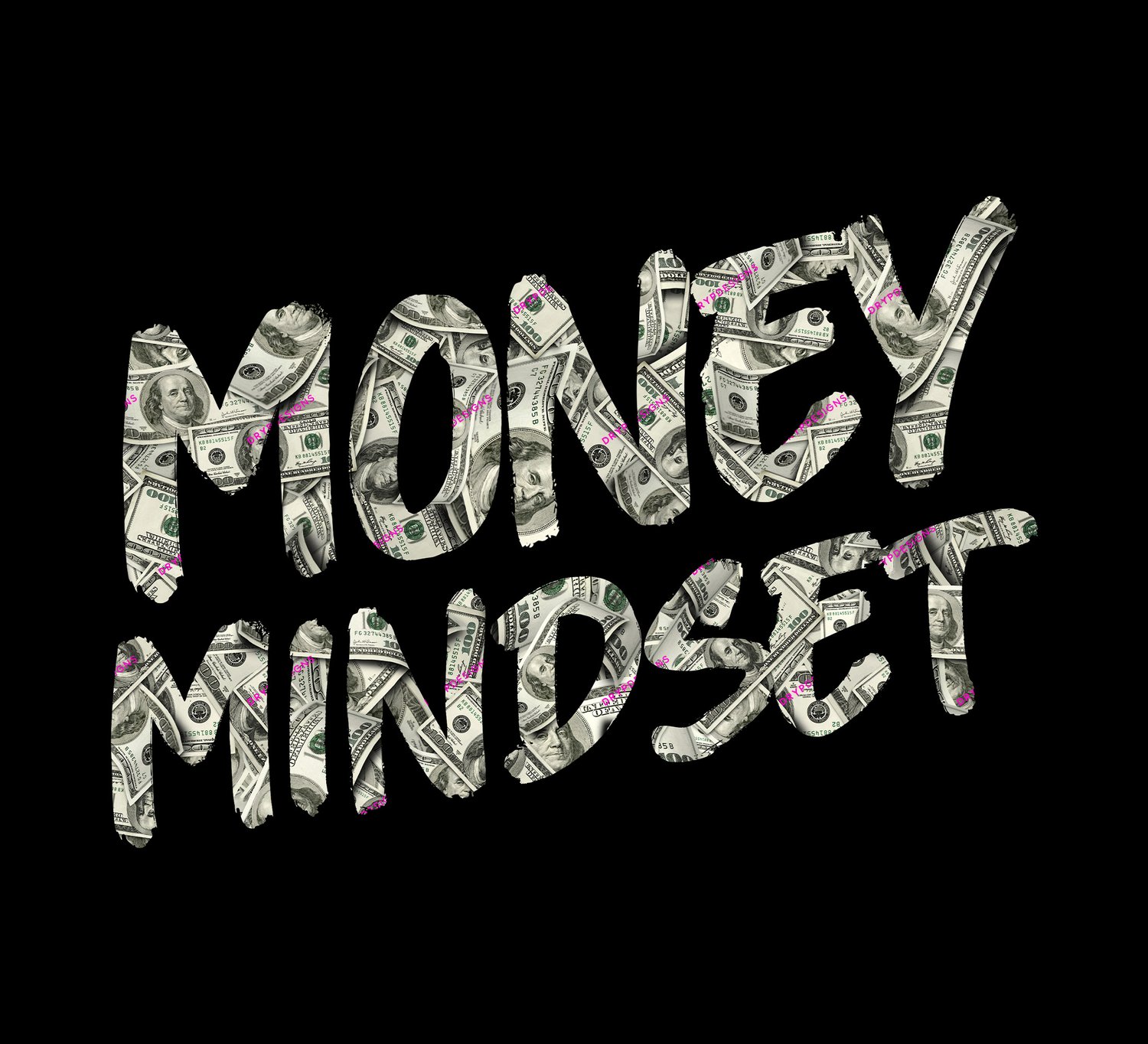 Money Mindset PNG Graphic