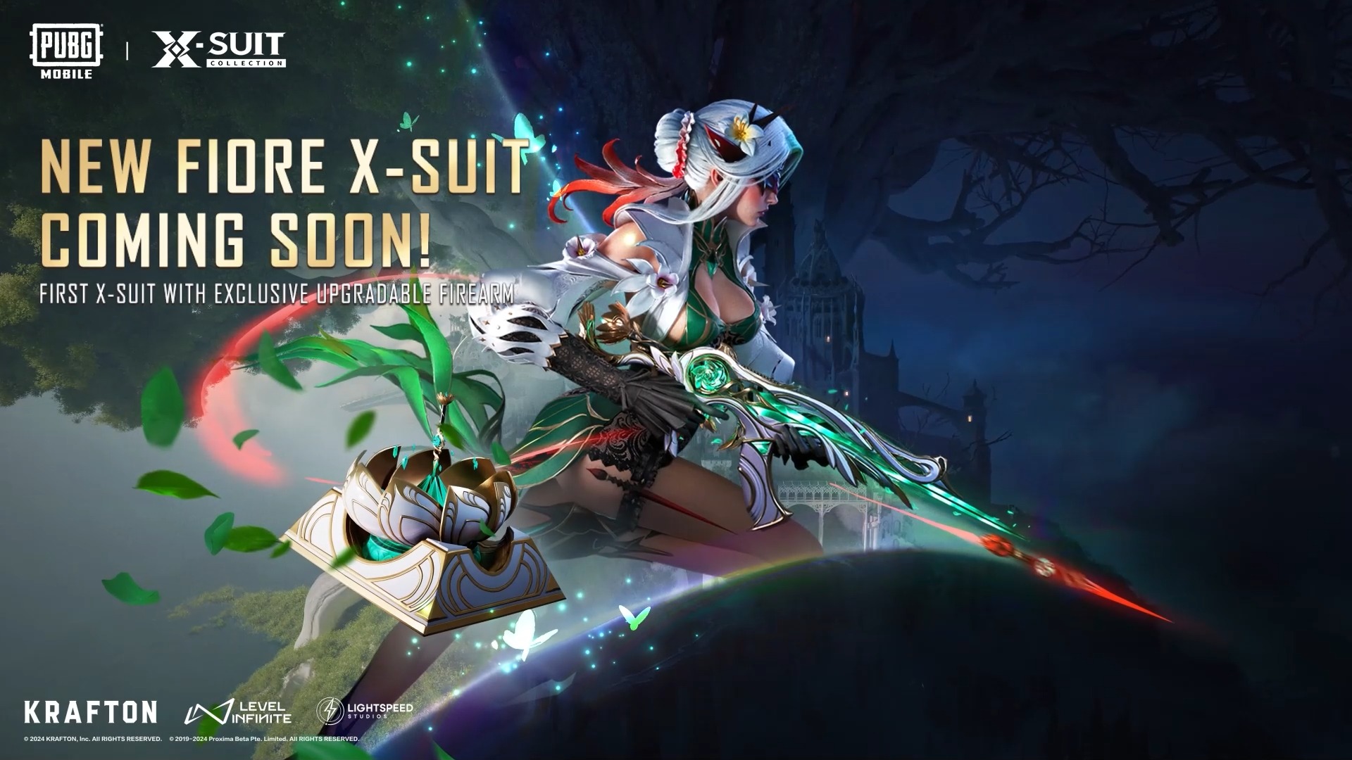 PUBG MOBILE NEW Fiore X Suit