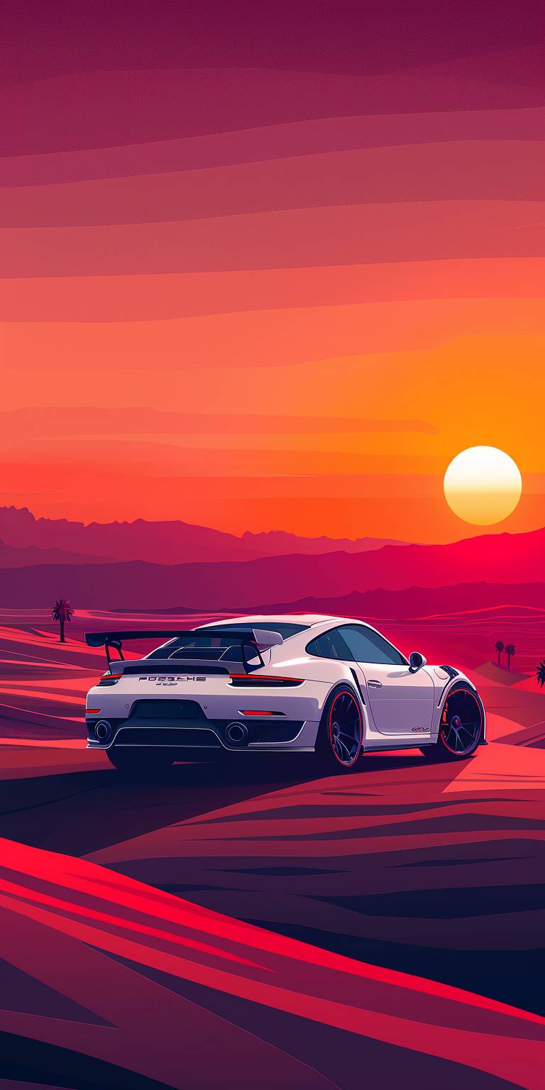 Minimalist modern wallpaper featuring a