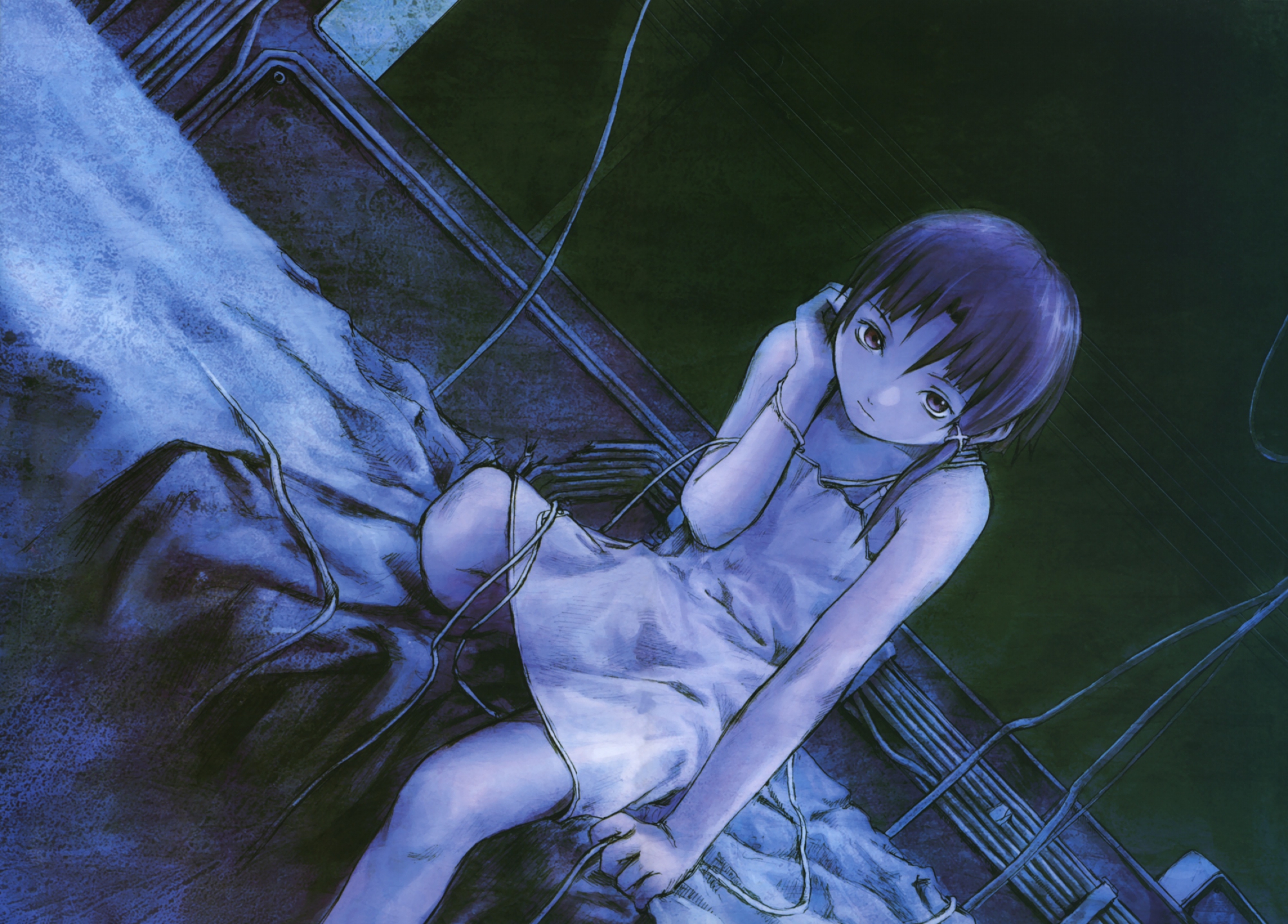Serial Experiments Lain Anime Aesthetic