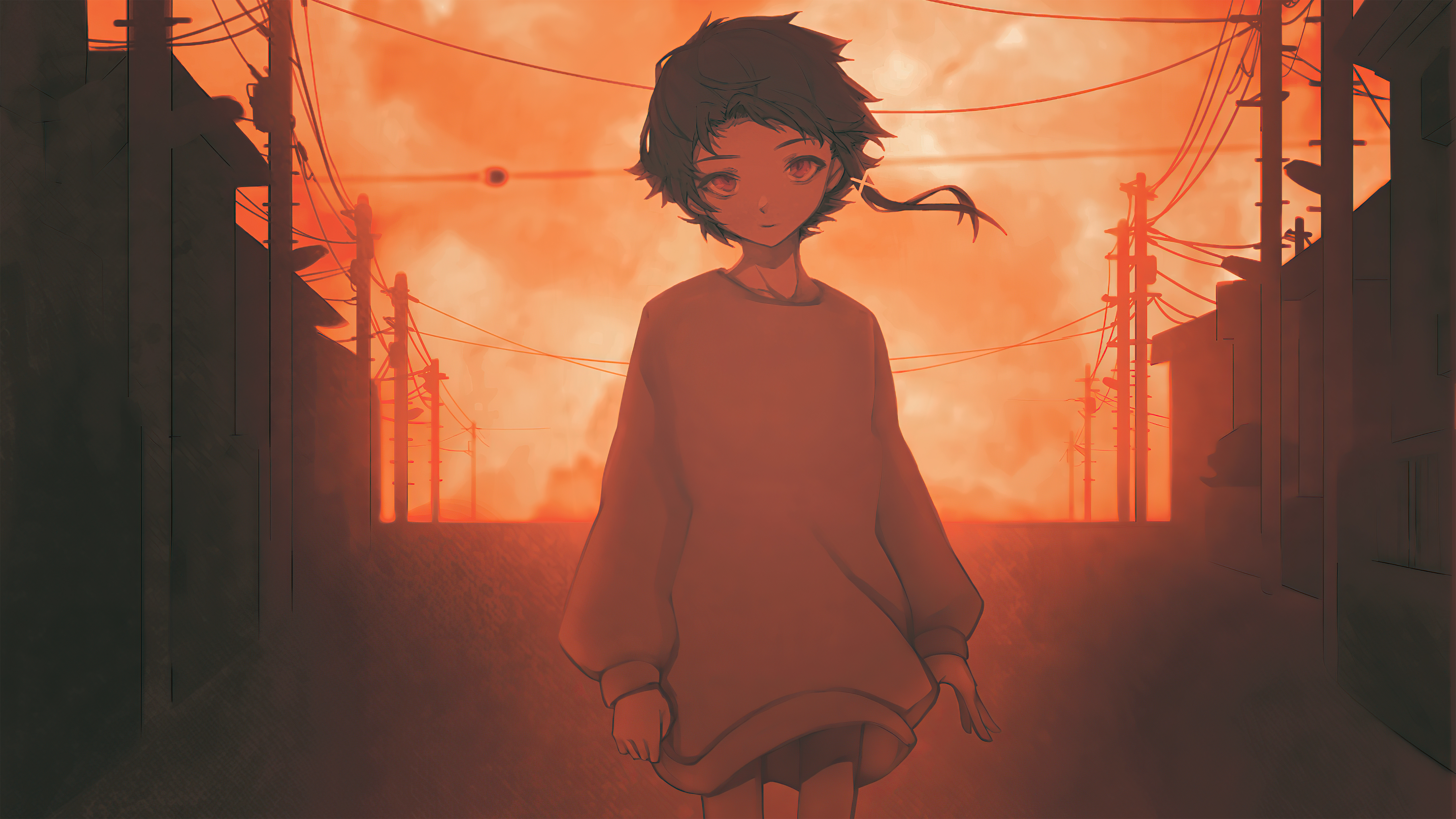 Lain Iwakura Serial Experiments Lain 5k