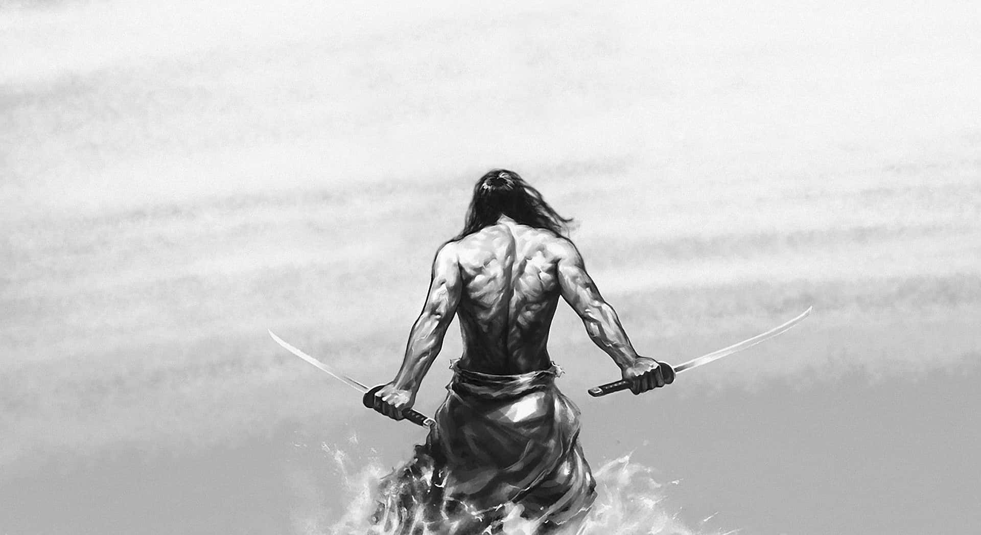 White Samurai Wallpaper
