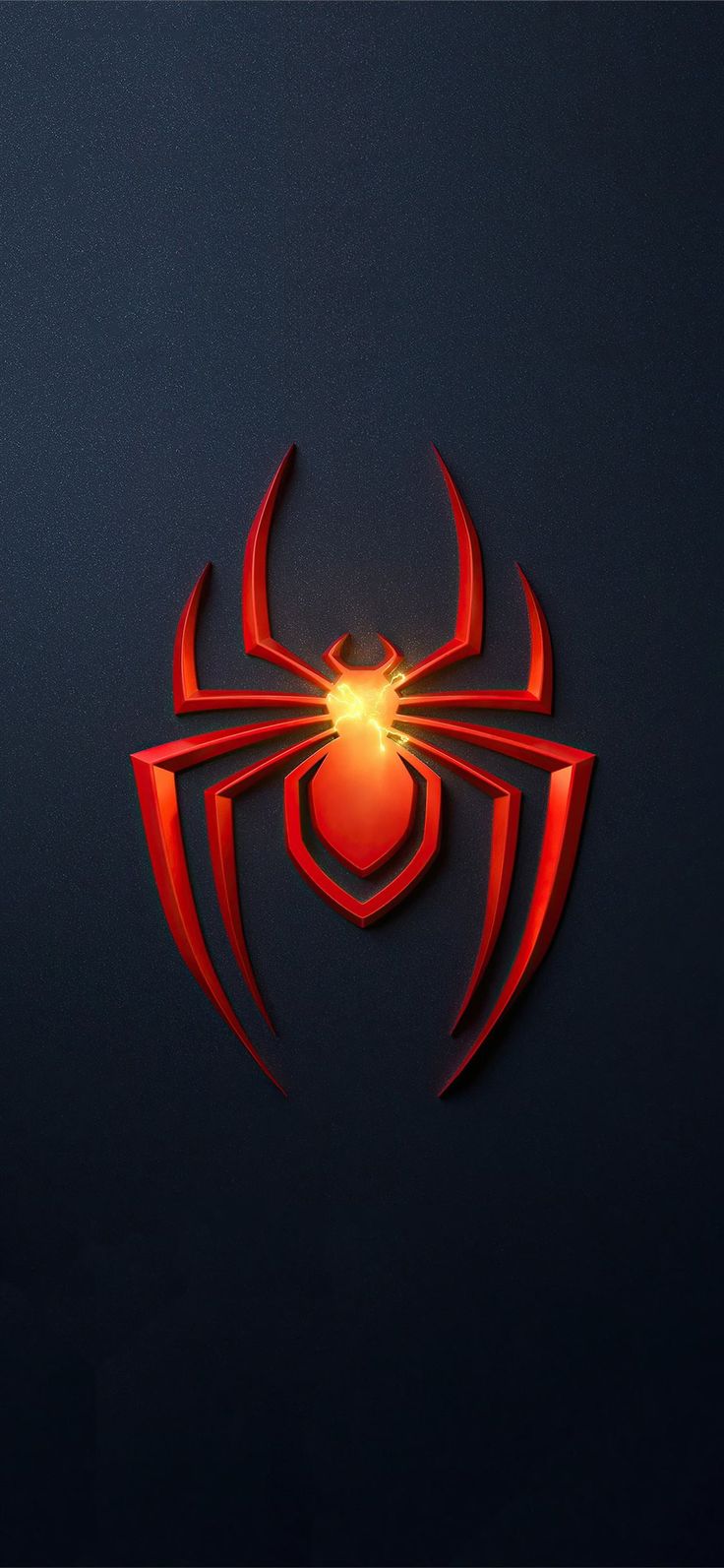 miles morales ps5 game logo 4k iPhone
