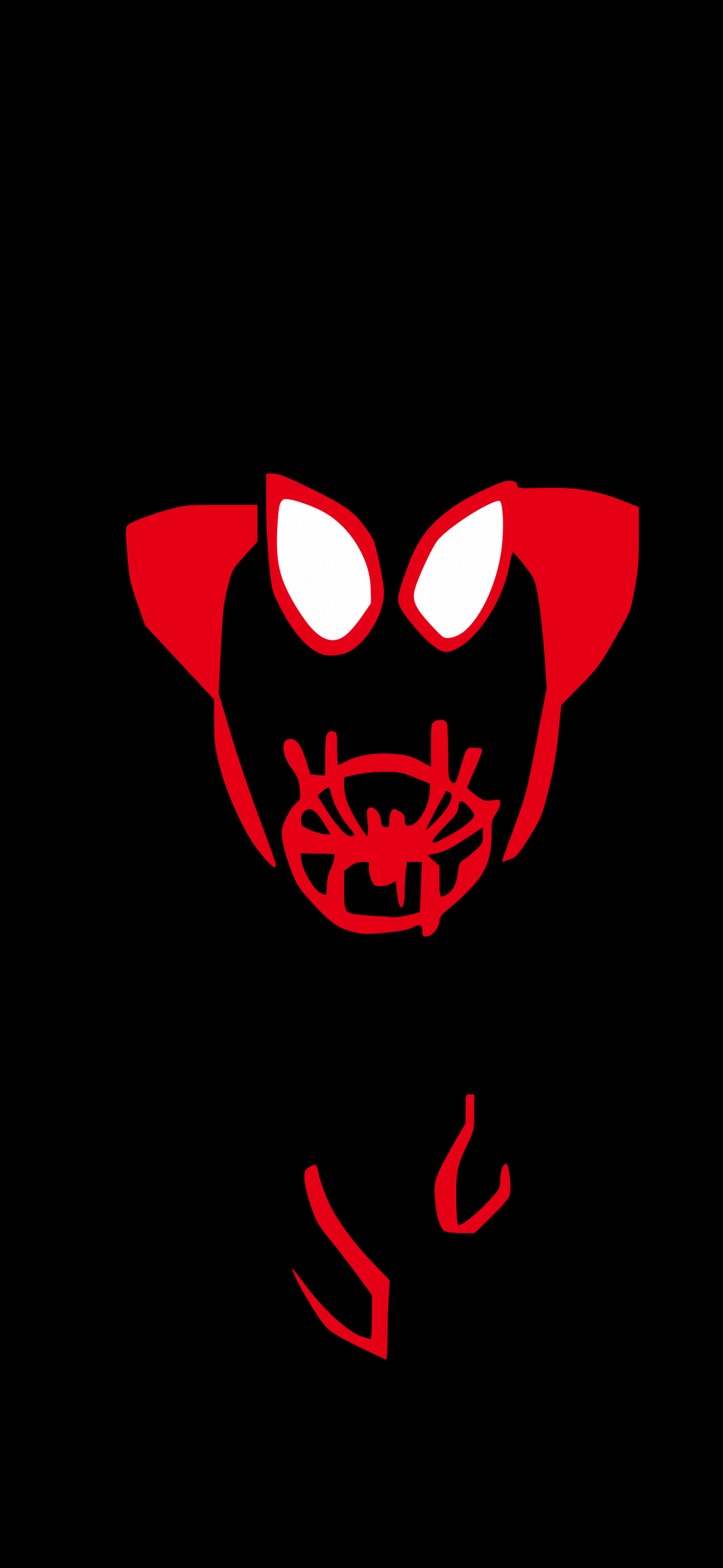 Miles Morales Wallpaper 4K, Minimal art