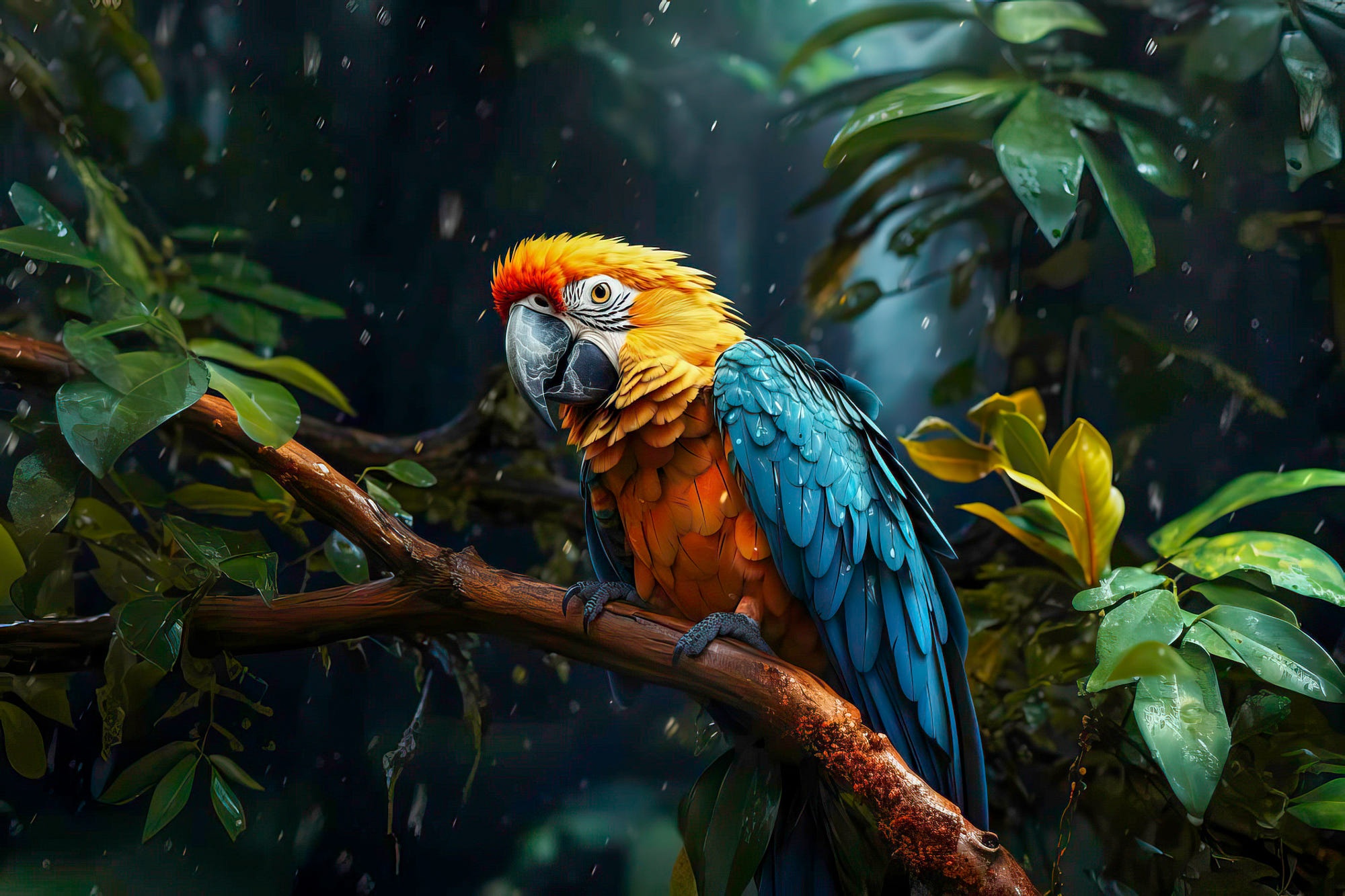 Wallpaper leaves, branches, nature