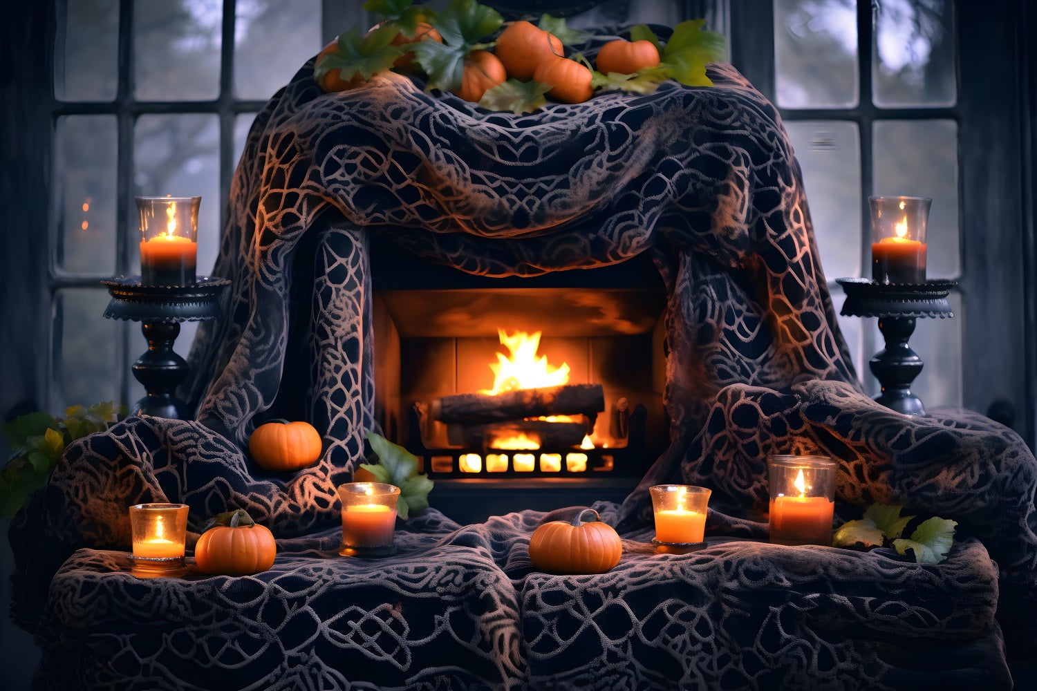Halloween Pumpkin Lanterns Cozy
