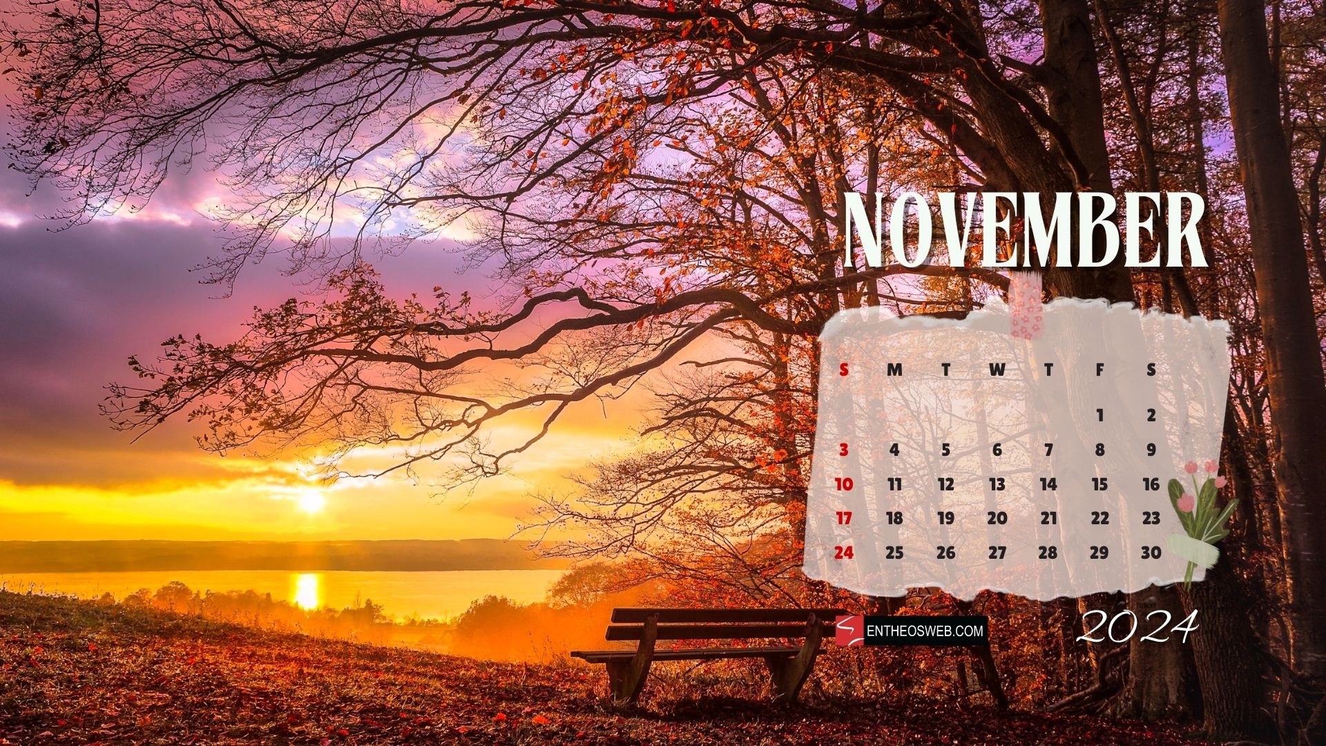 November 2024 Calendar Desktop