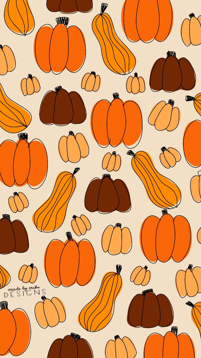 Autumn pumpkins free wallpaper