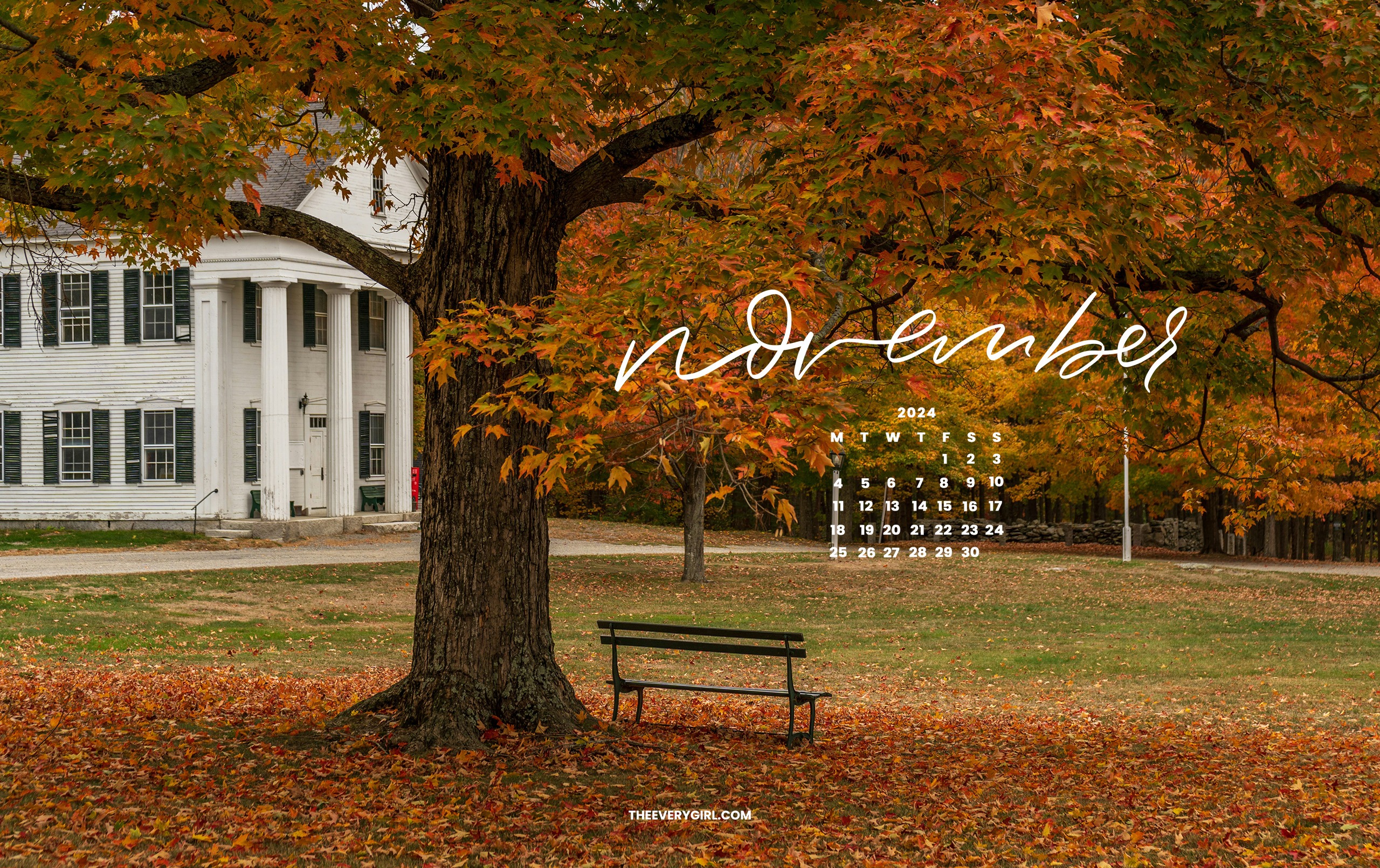 November Tech Background: Stunning