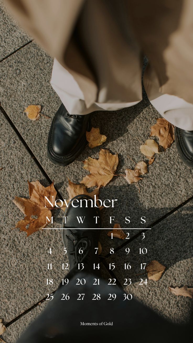 November 2024 Calendar Wallpaper, Phone